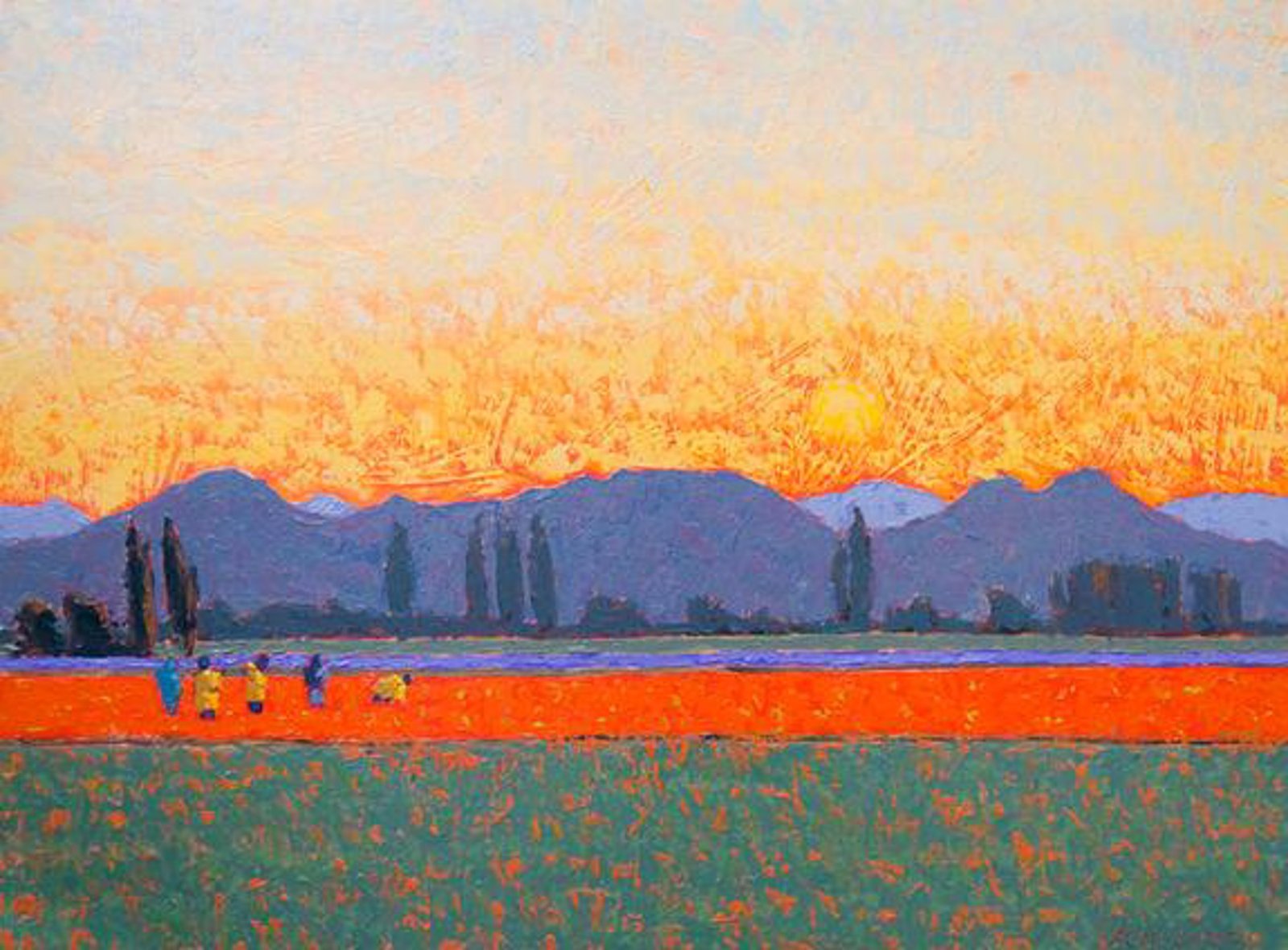 Sunburst by Alfred Currier by Alfred Currier
