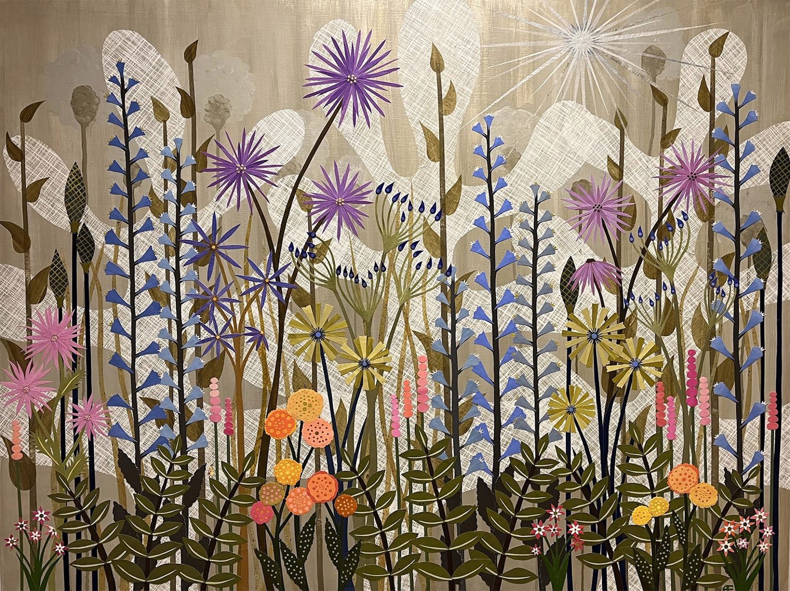 The Earth Laughs Flowers by  Amy Ferron by Amy Ferron