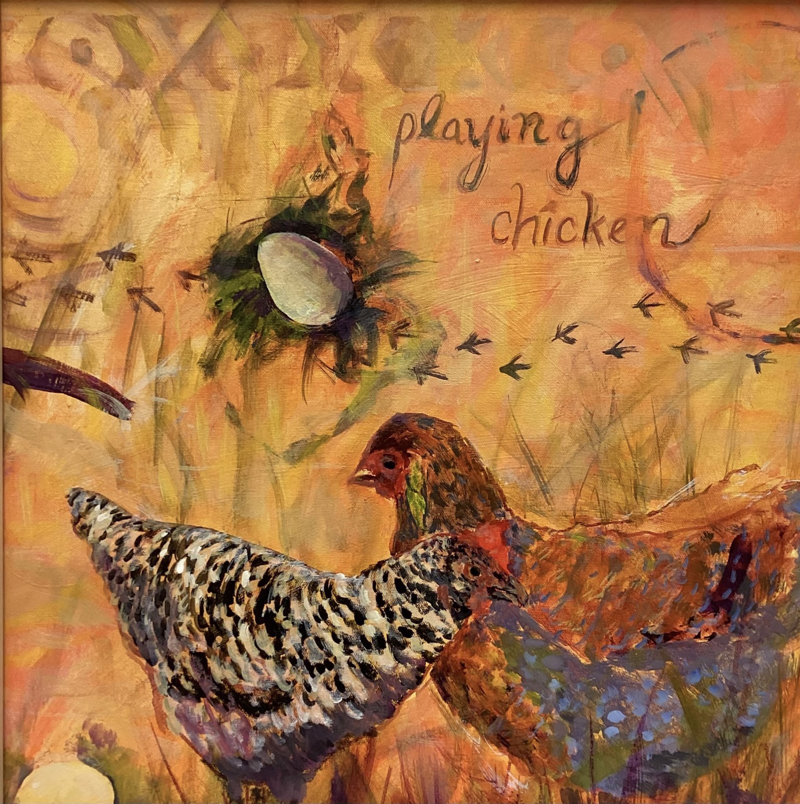 Playing Chicken by Anne Schreivogl by Anne Schreivogl