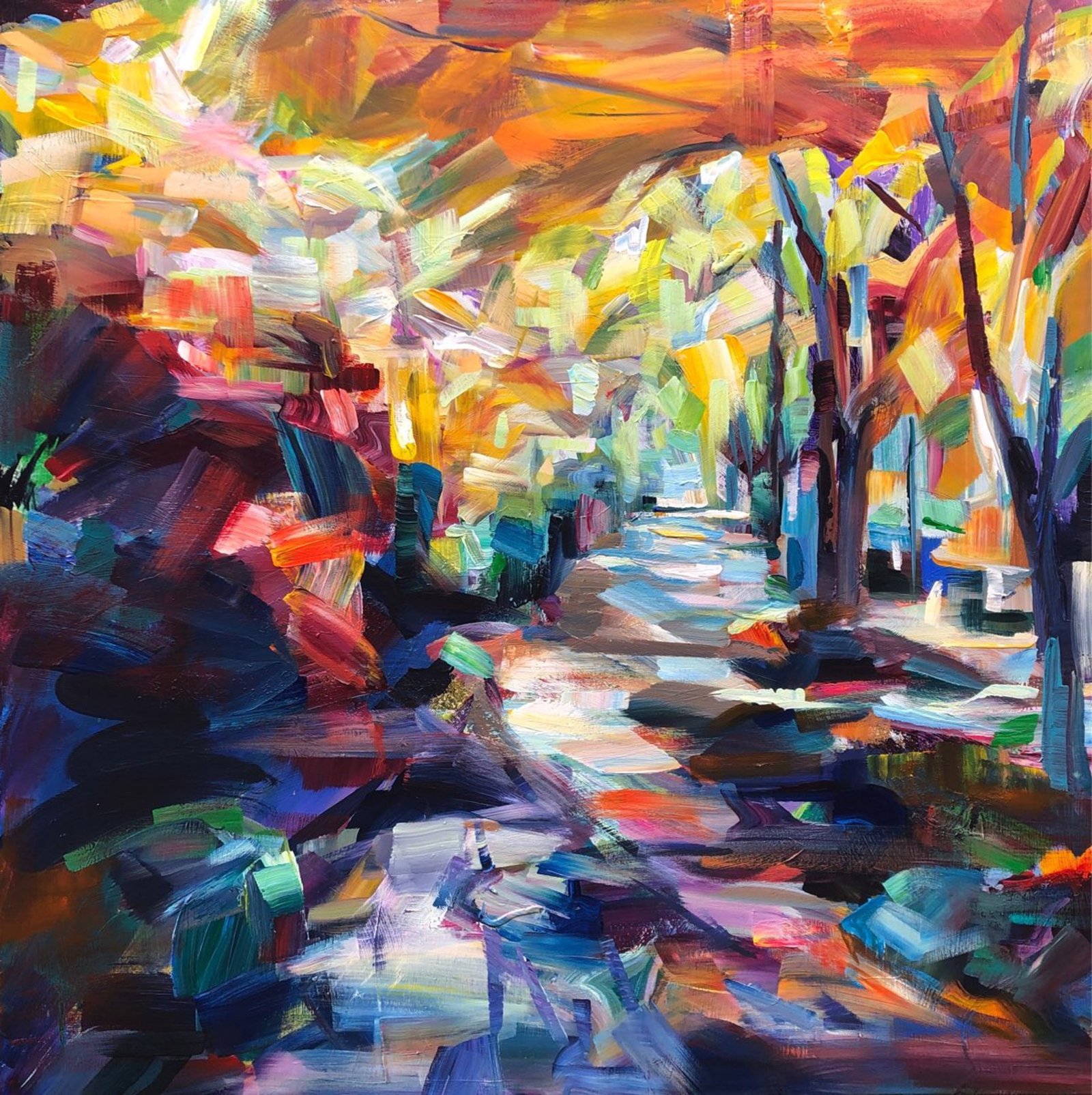 Kaleidoscopic Canopy by Brooke Borcherding by Brooke Borcherding