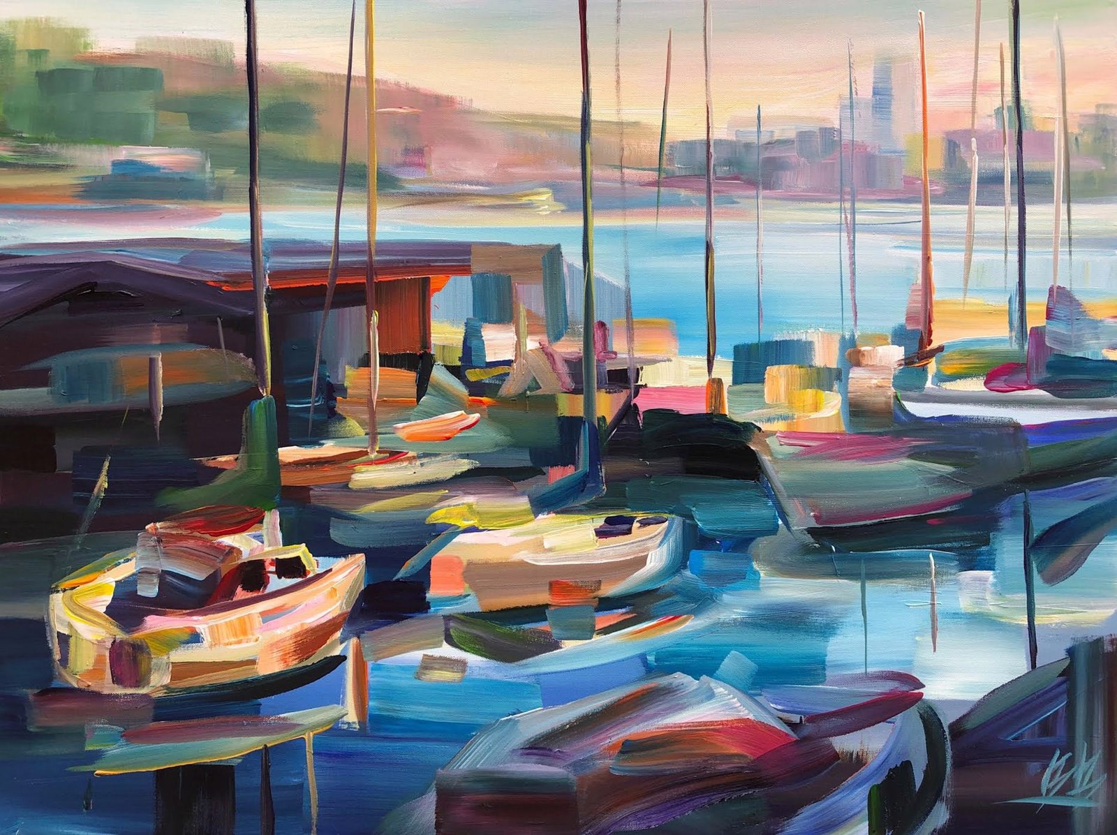 Light On the Lake by Brooke Borcherding by Brooke Borcherding