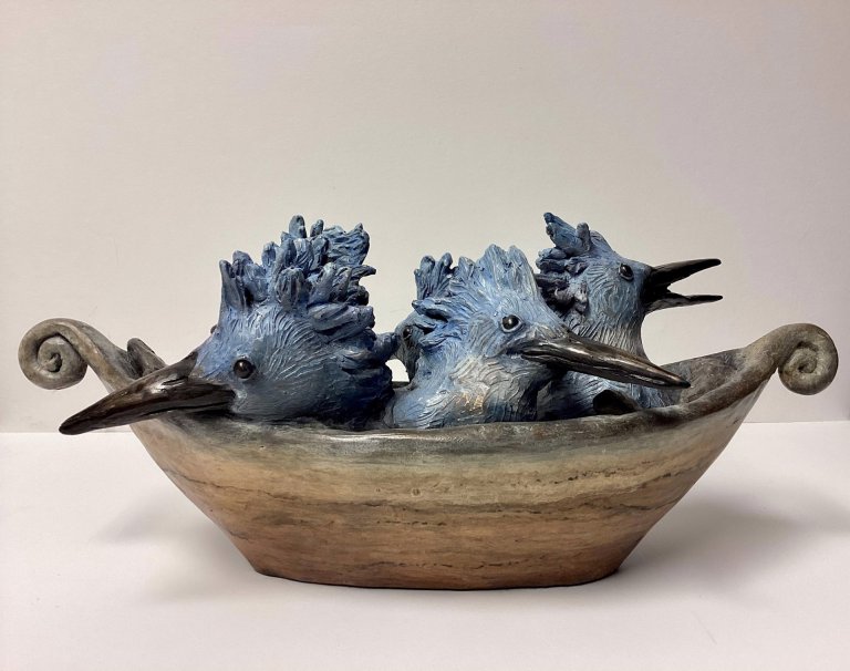 Kingfisher by Barbara Duzan