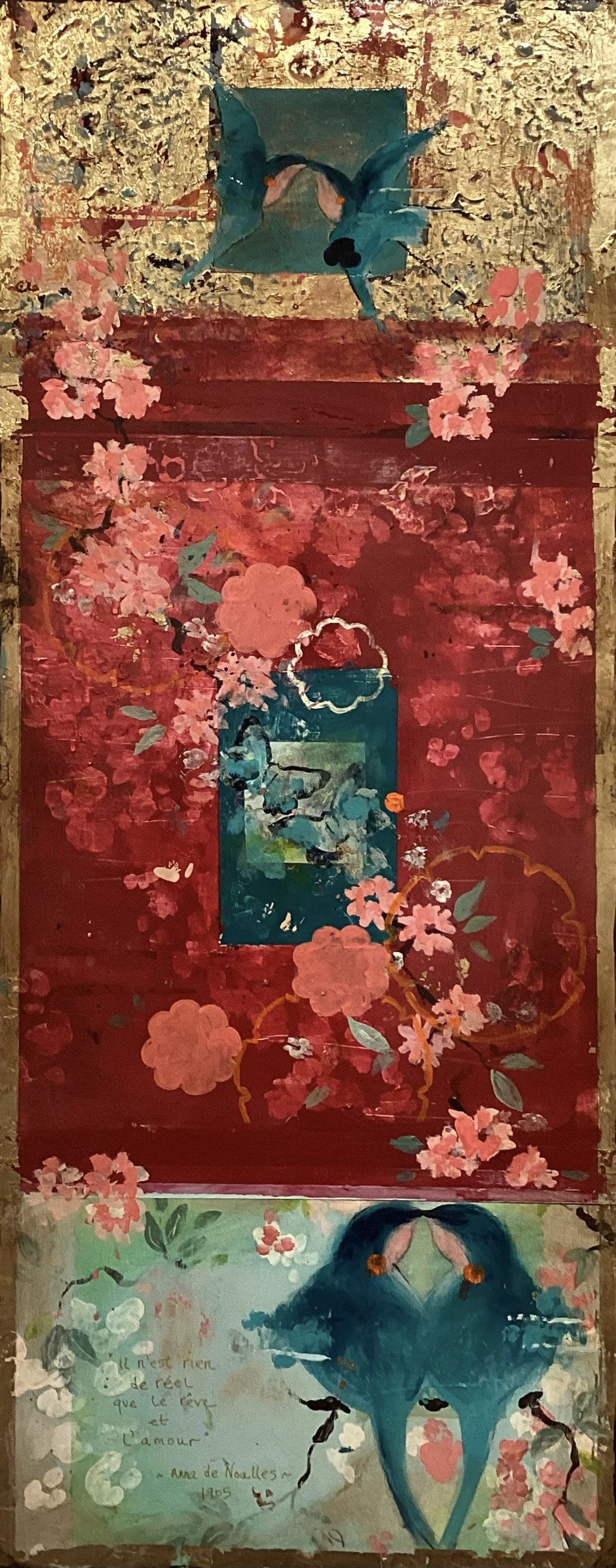 Beautiful Morning — Kathe Fraga — Mixed Media on Paper/Board
