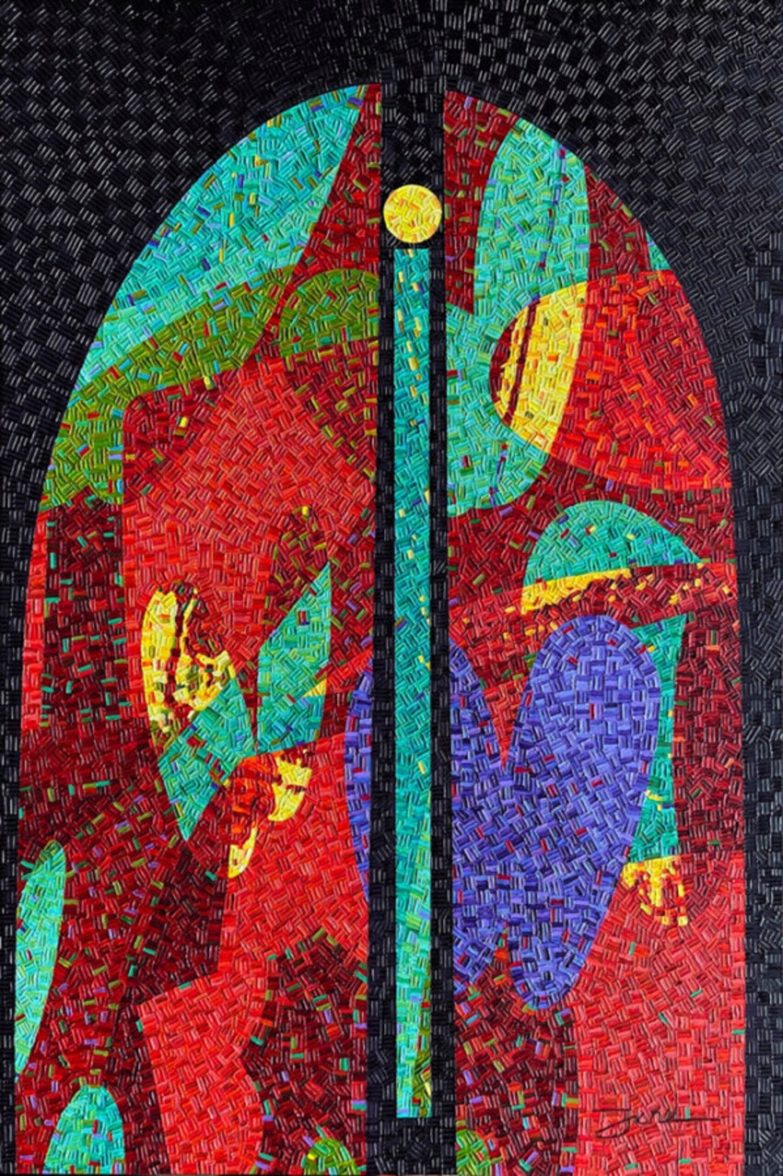 Angel of Conception — Brian Fisher — Acrylic on Canvas