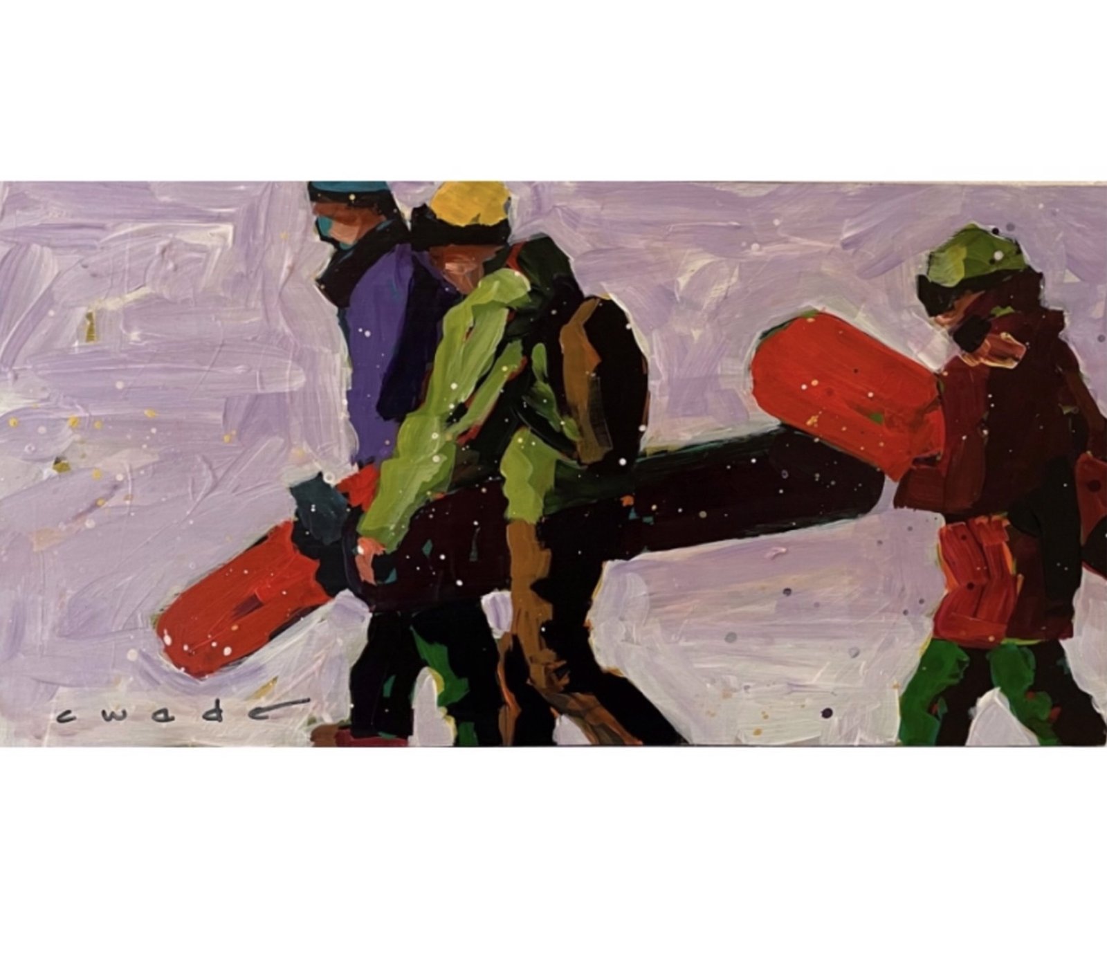 Three Aboard by Carol Wade by Carole Wade