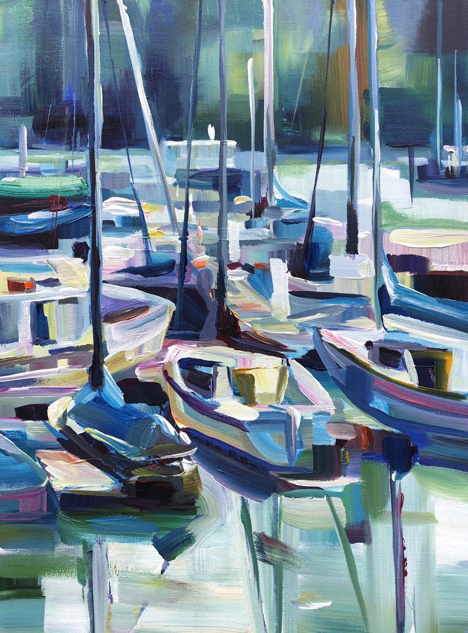 Floating Shapes by Brooke Borcherding by Brooke Borcherding