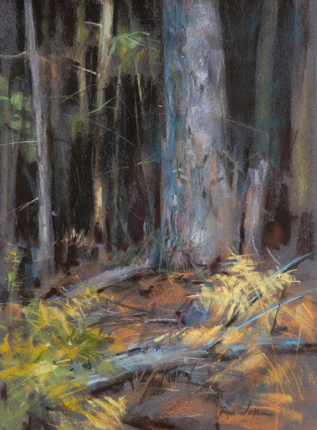 Forest Edge - Fall by Randena Walsh