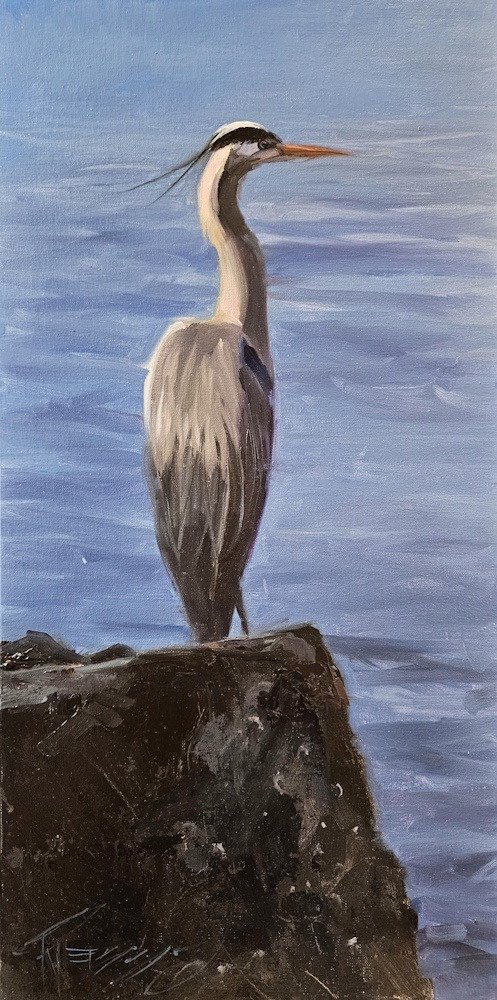 Great Blue by Robin Weiss by Robin Weiss