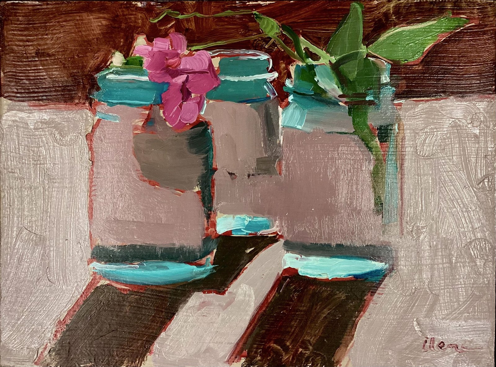 Sweet Peas by  Ilene Gienger Stanfield by Ilene Gienger-Stanfield