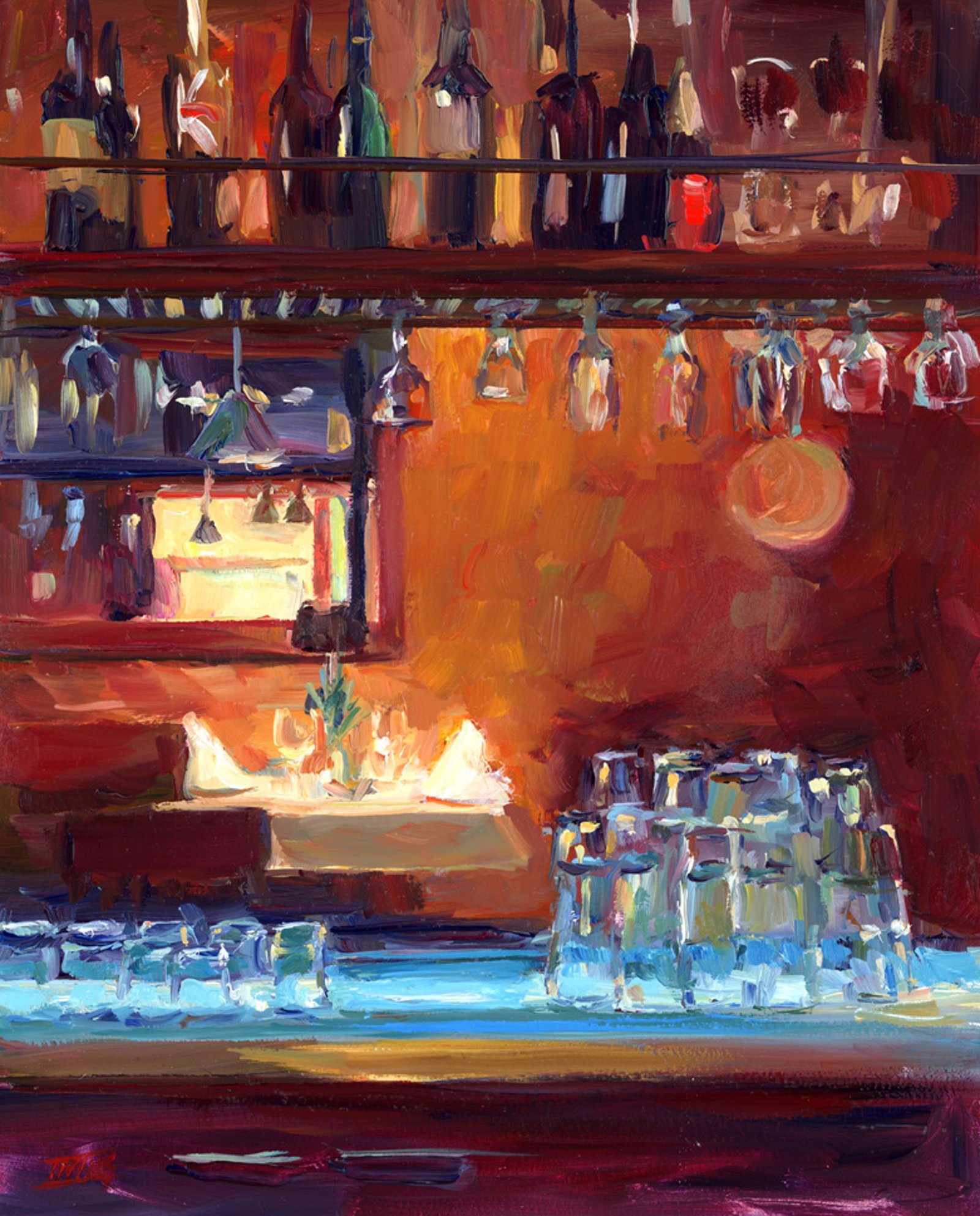 From Behind The Blue Bar by  Pam Ingalls by Pam Ingalls
