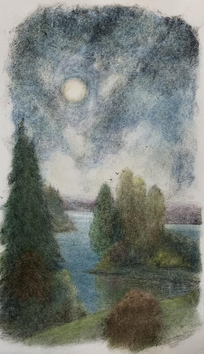 Moon On The Rise by Pamela Wachtler