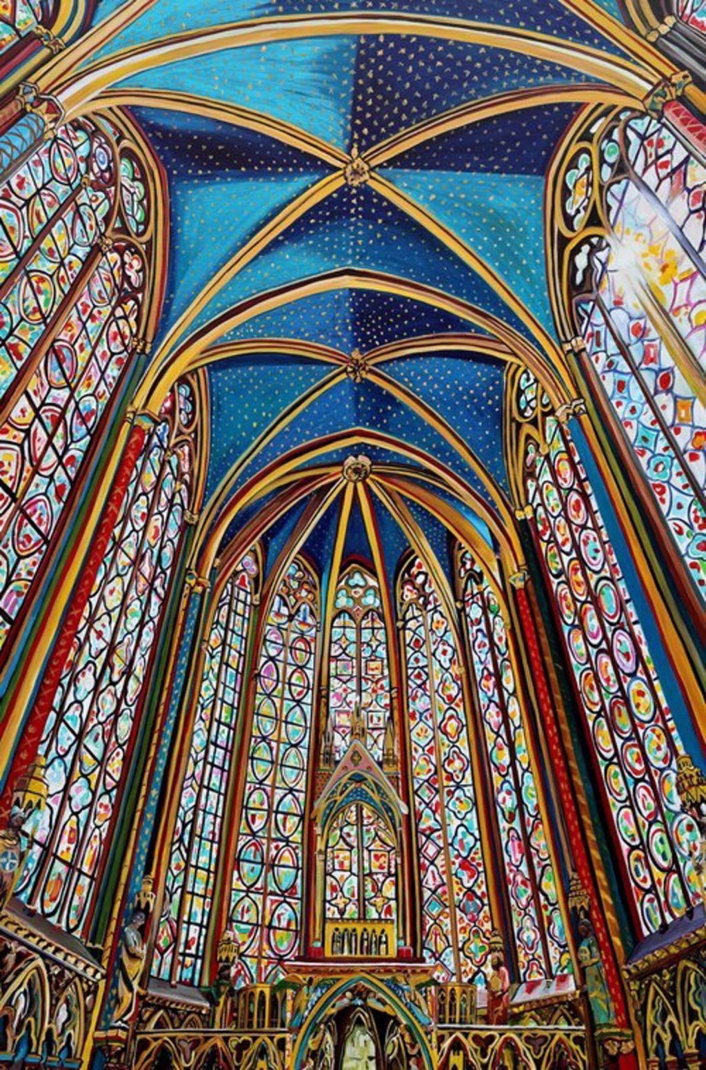 Paris Cathedral by Taralee Guild by Taralee Guild