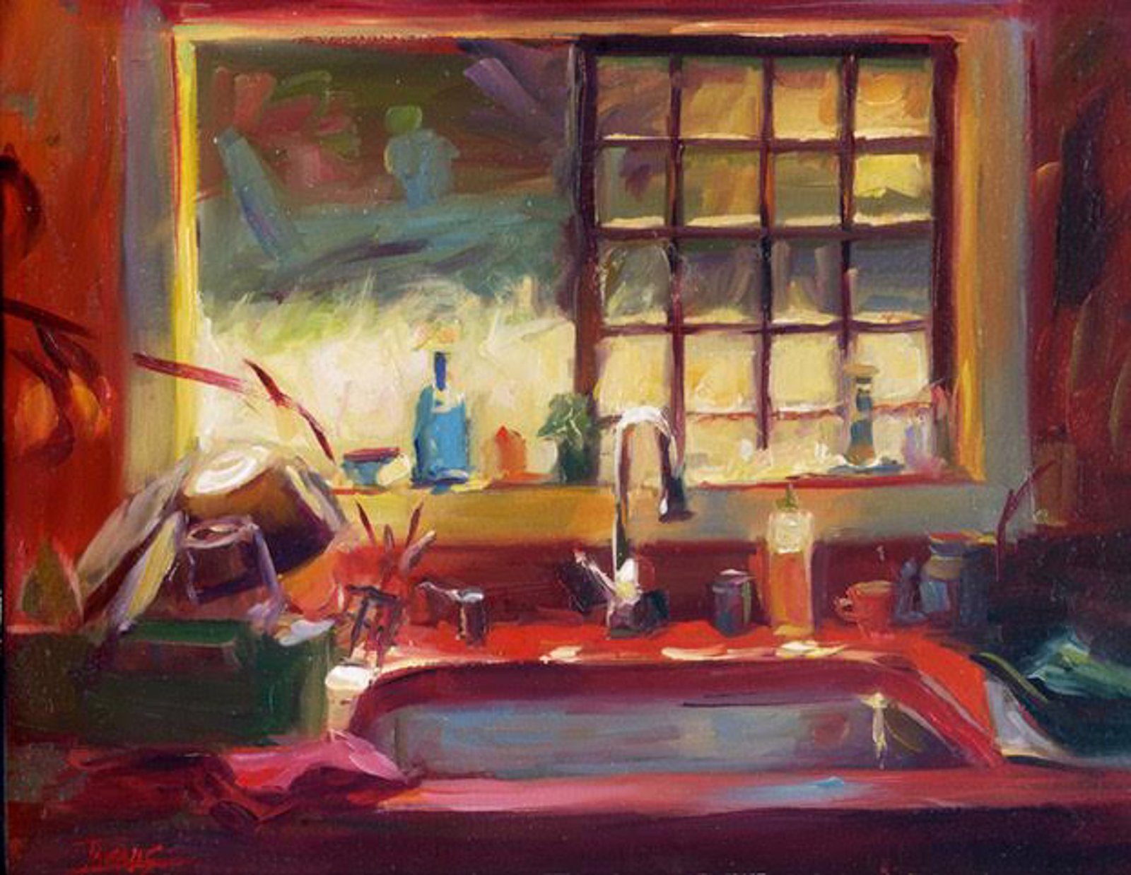 In Sink by  Pam Ingalls by Pam Ingalls
