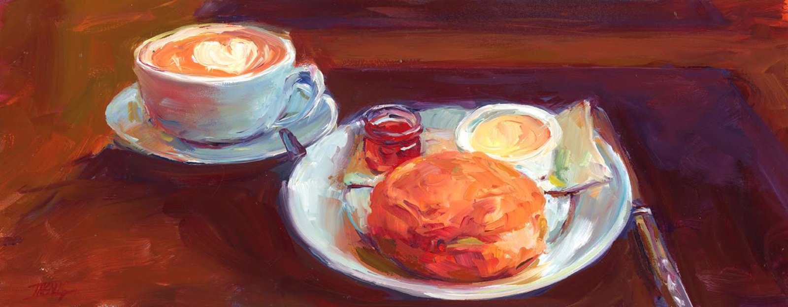 Marmalade & Clotted Cream by  Pam Ingalls by Pam Ingalls