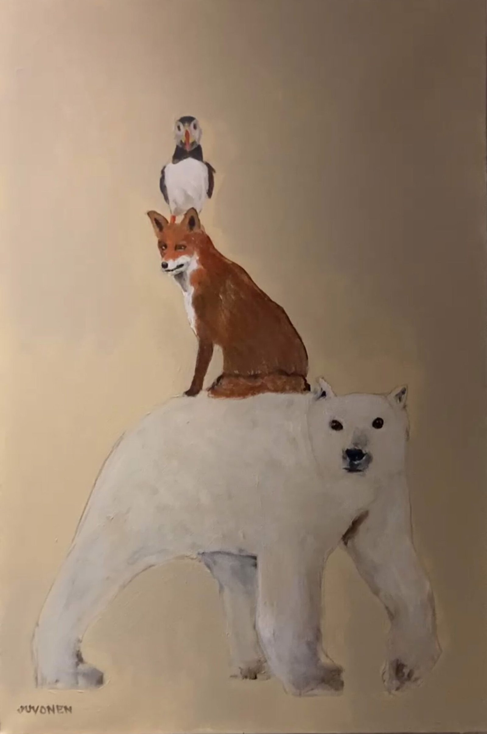 Arctic Spirits — Peter Juvonen — Watercolor on Paper