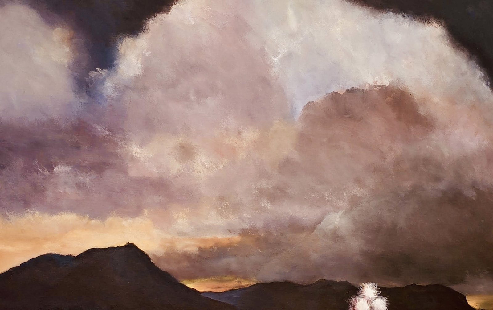 Fireworks in The Harbor — Peter Juvonen — Oil on Canvas