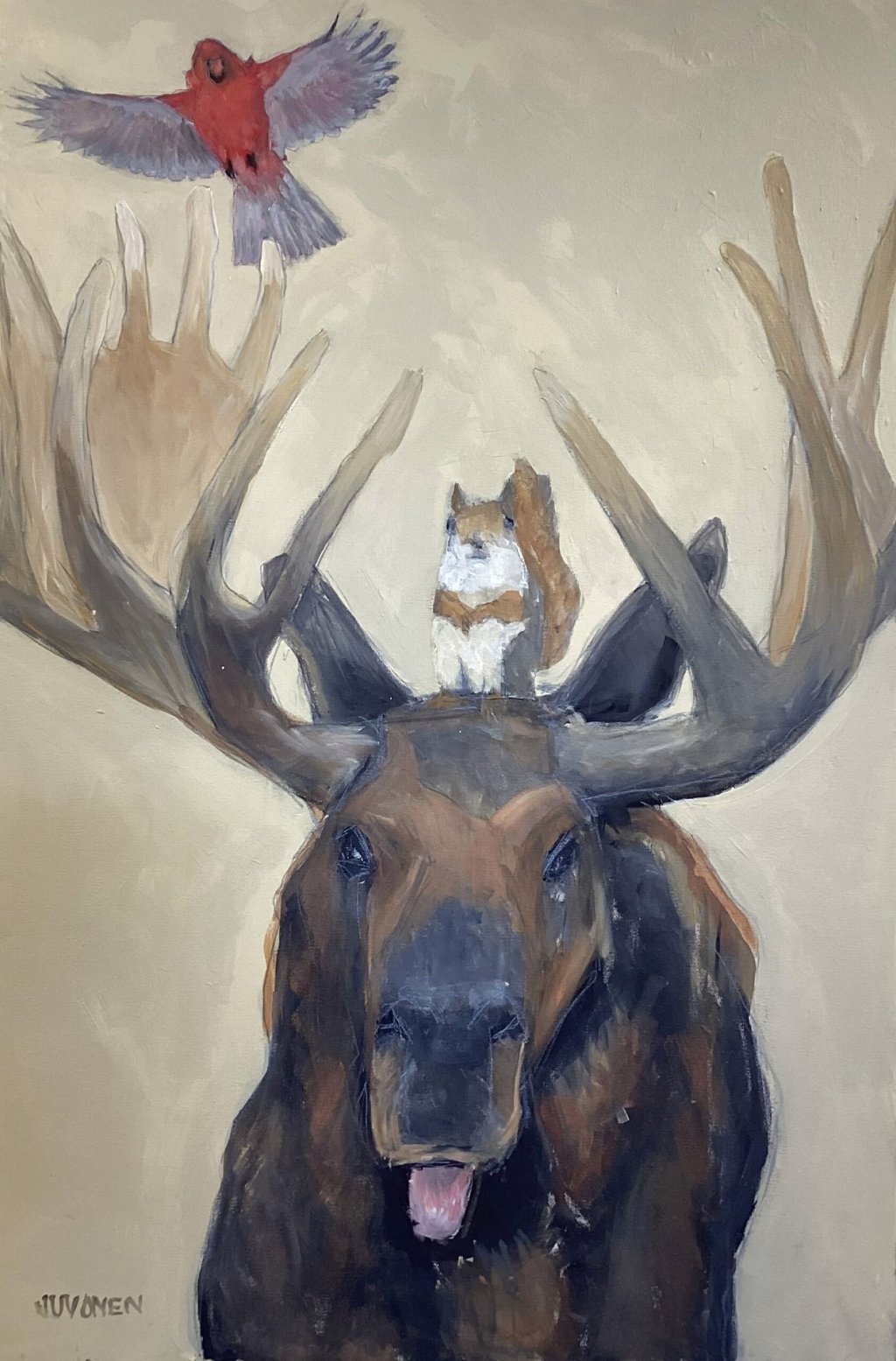 Rocky & Bullwinkle by Peter Juvonen by Peter Juvonen