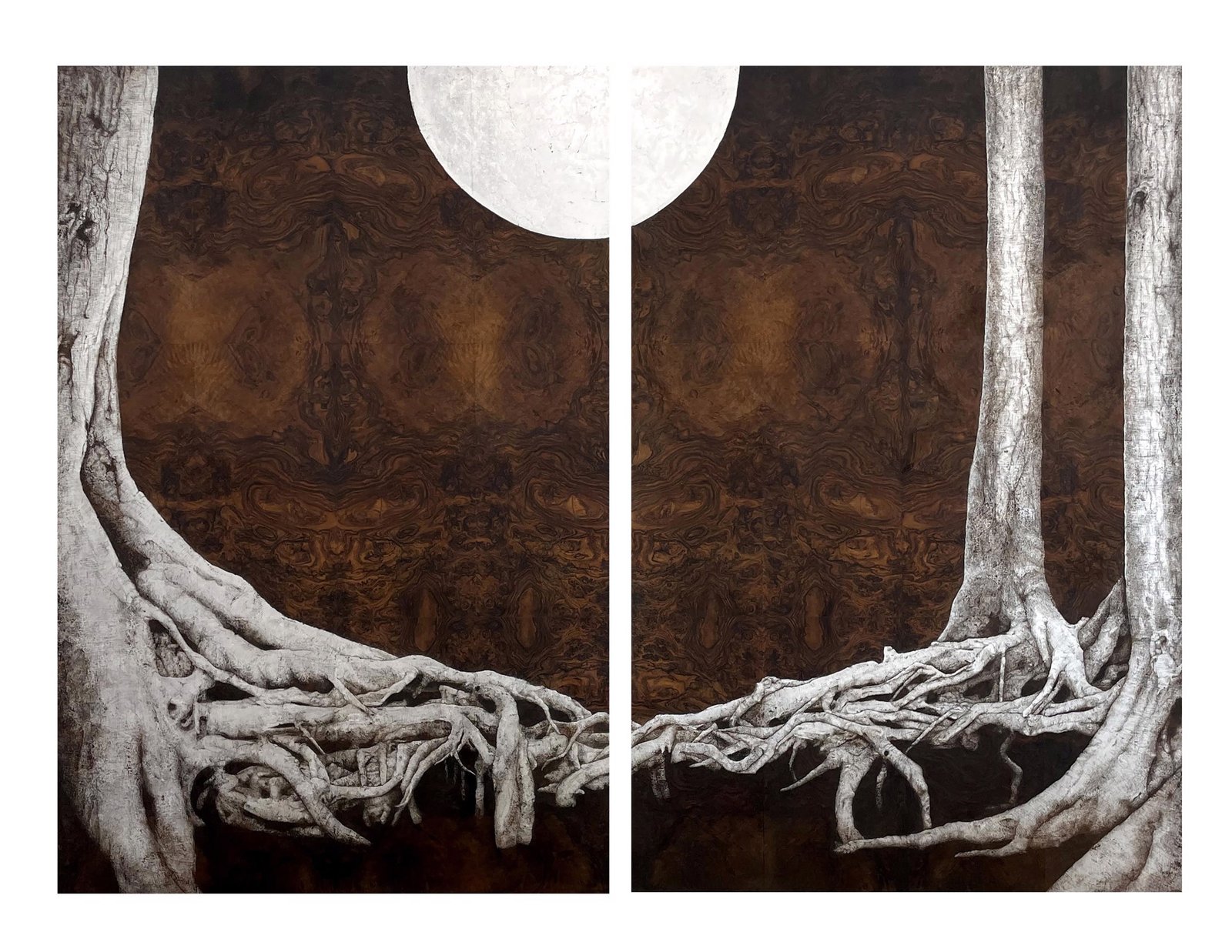 At Night (Diptych) by Julie Anne Mann — Photography or Giclee Print
