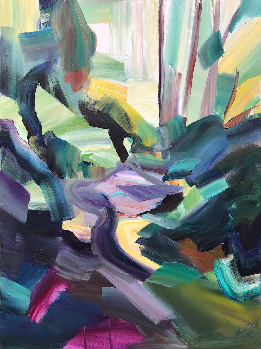Winding Through The Forest by Brooke Borcherding by Brooke Borcherding