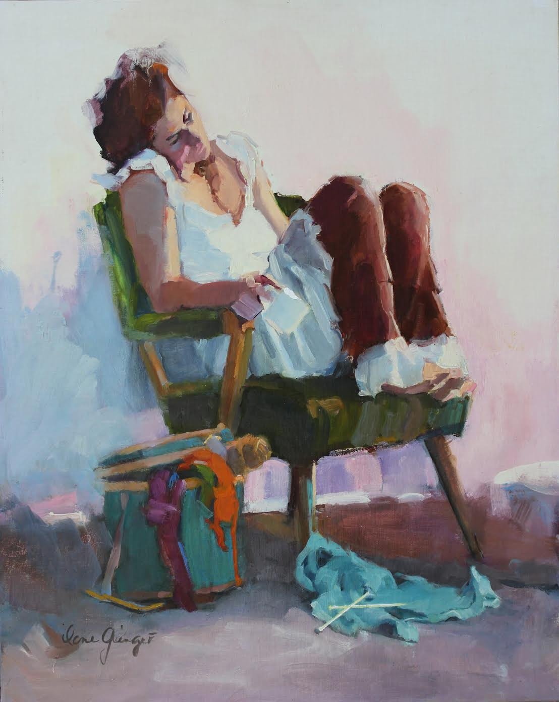 Coffee Break by Ilene Gienger- Stanfield by Ilene Gienger-Stanfield