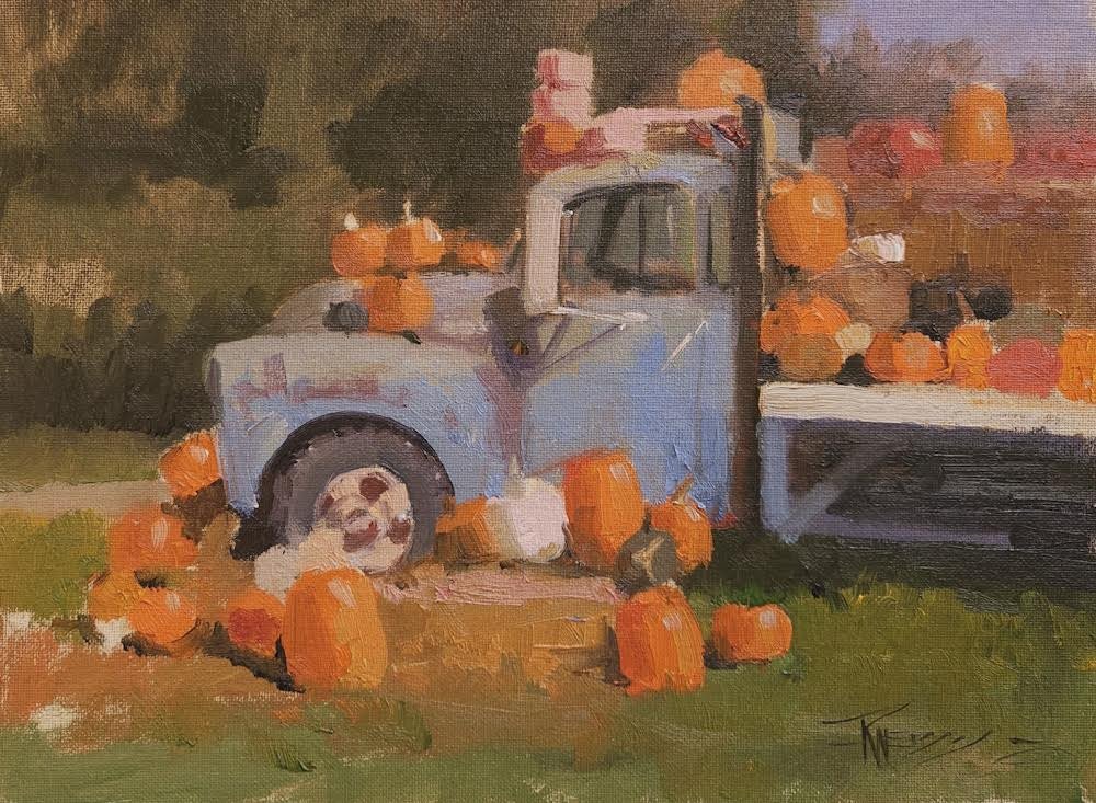 Pumpkin Truck by Robin Weiss