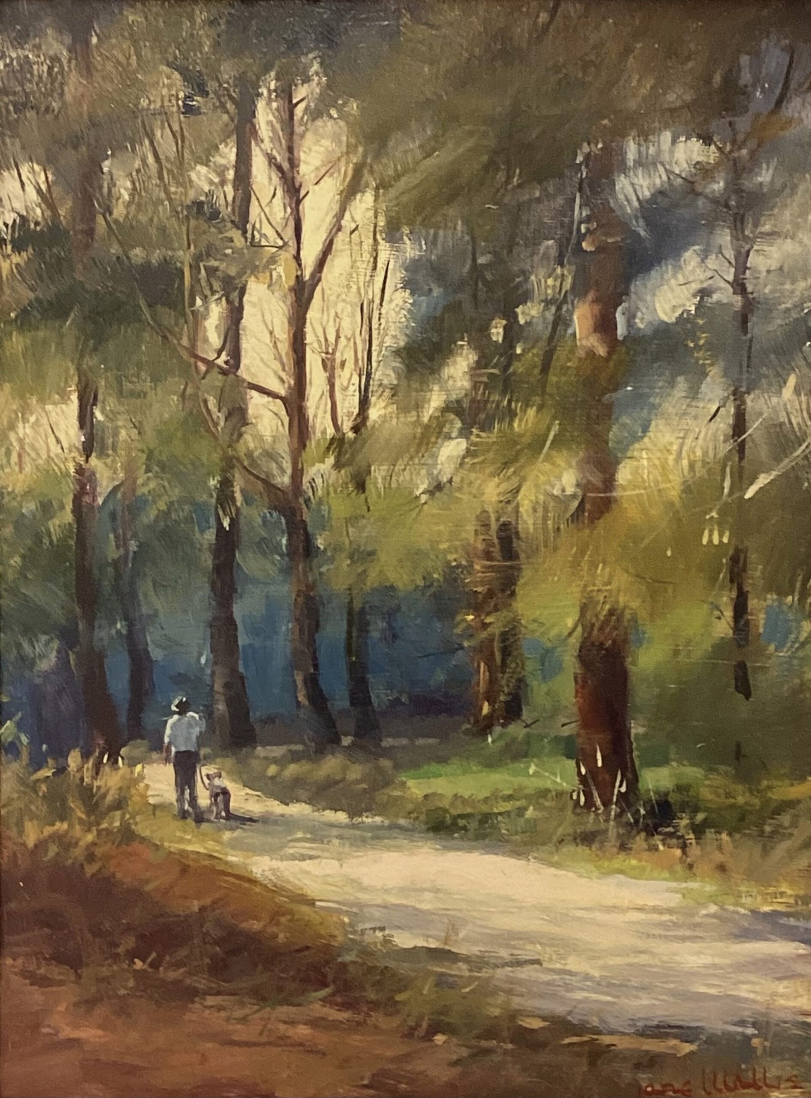 Arboretum Walk — Jane Wallis — Oil on Canvas