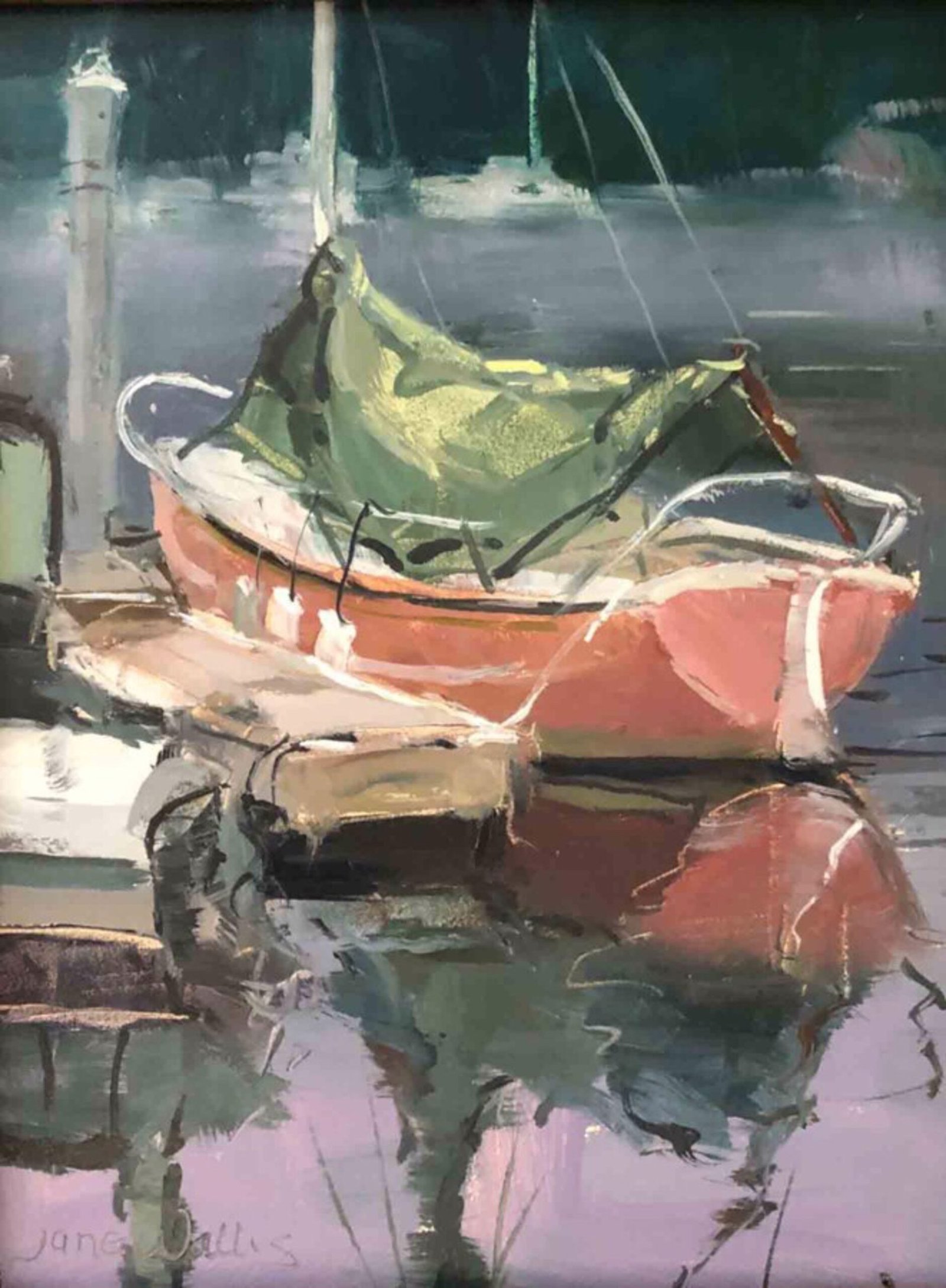 Docked During a Low Fog — Jane Wallis
