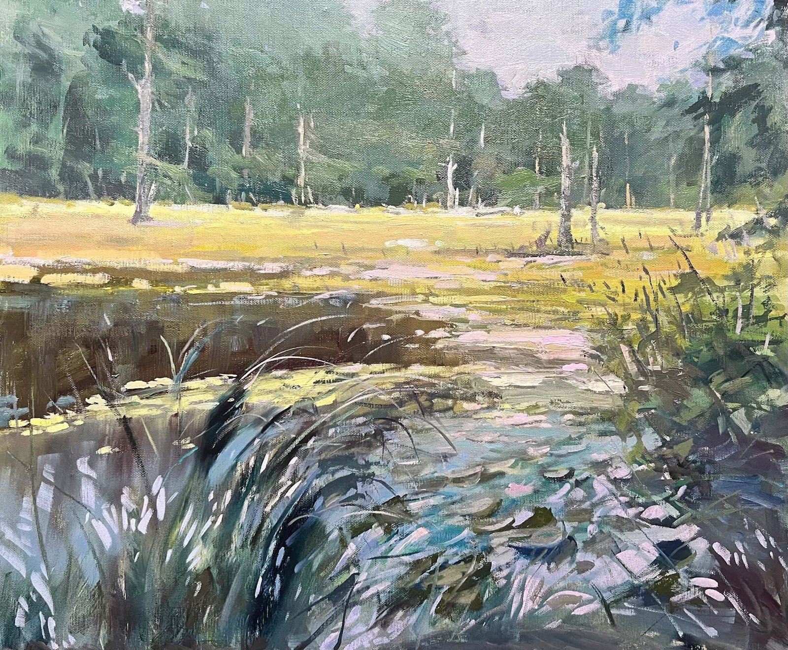 Recovering Wetland by Jane Wallis by Jane Wallis