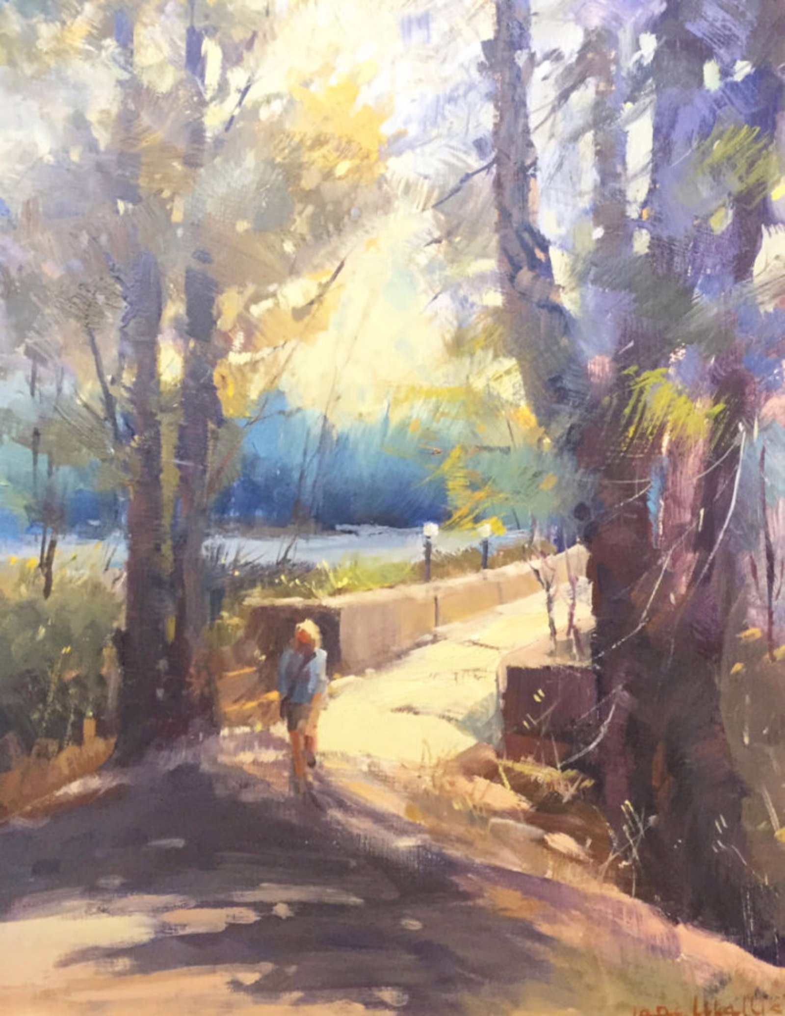 Sunny Day at the Arboretum by Jane Wallis by Jane Wallis