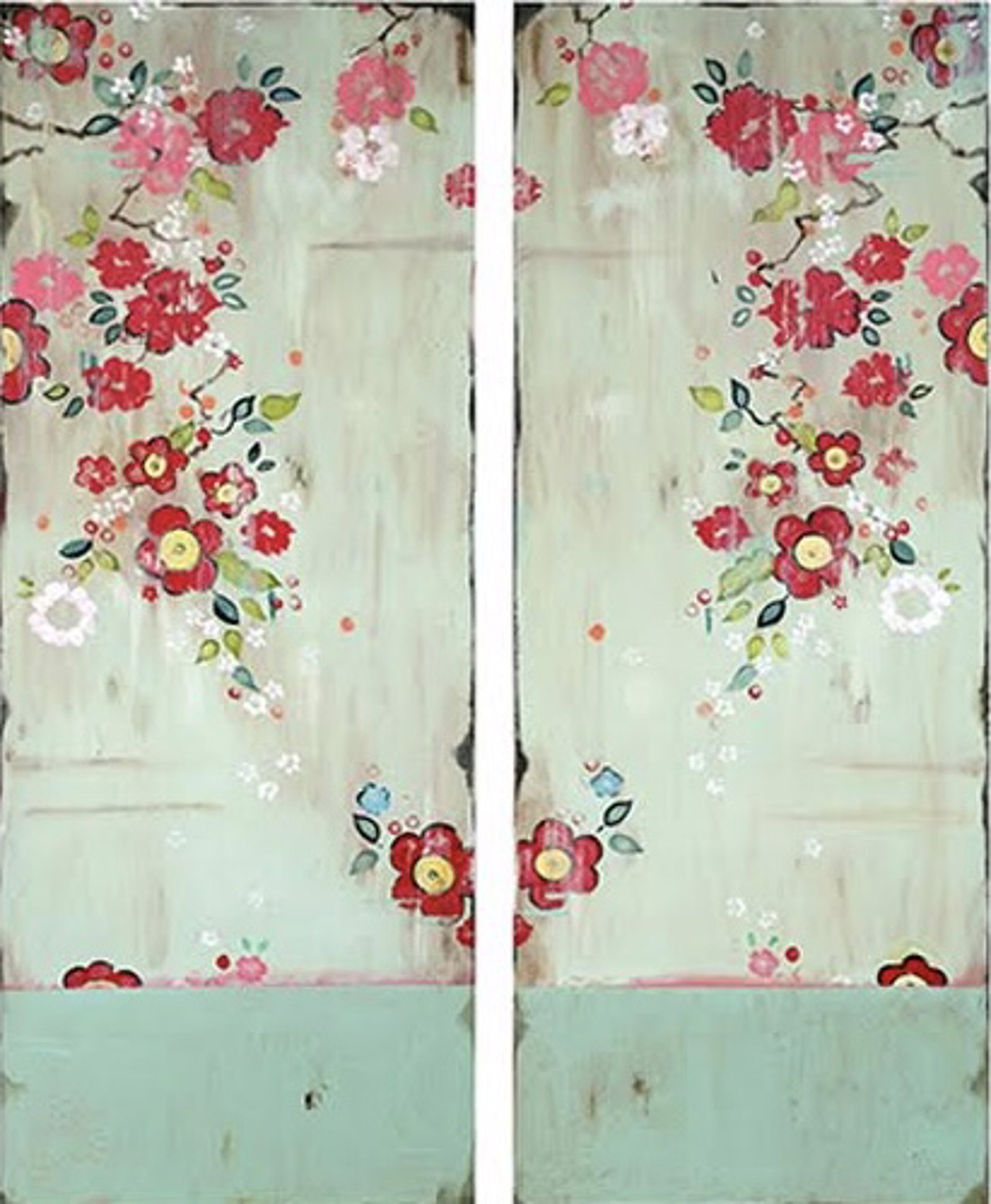 Heartfelt I & II by Kathe Fraga by Kathe Fraga