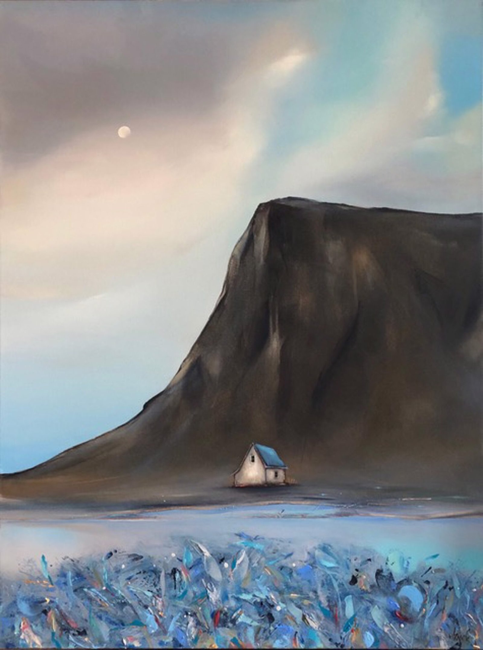 Leaf on the Mountain by  Marketa Sivek
