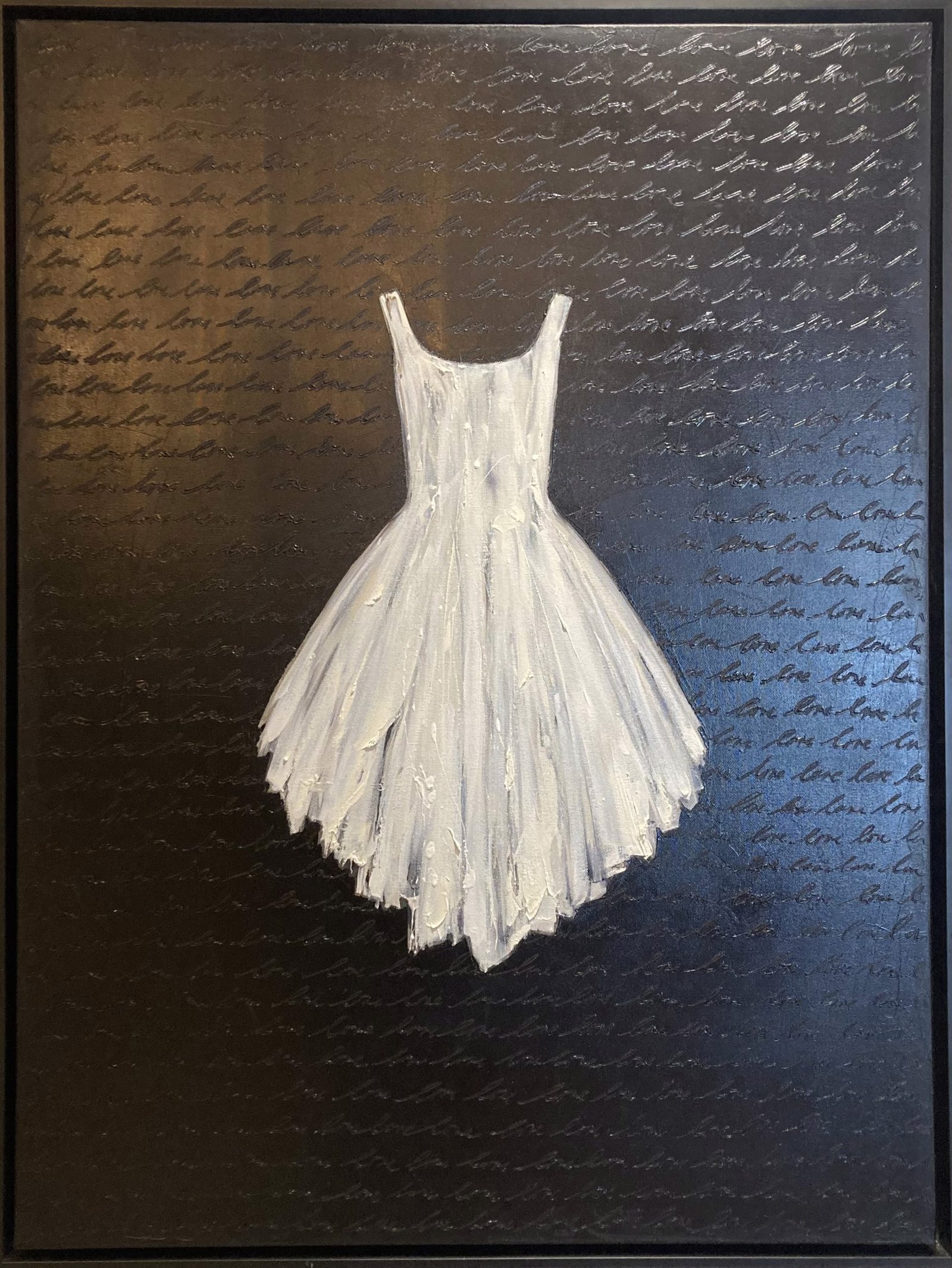 Little White Dress (Love) by  Marketa Sivek by Marketa Sivek