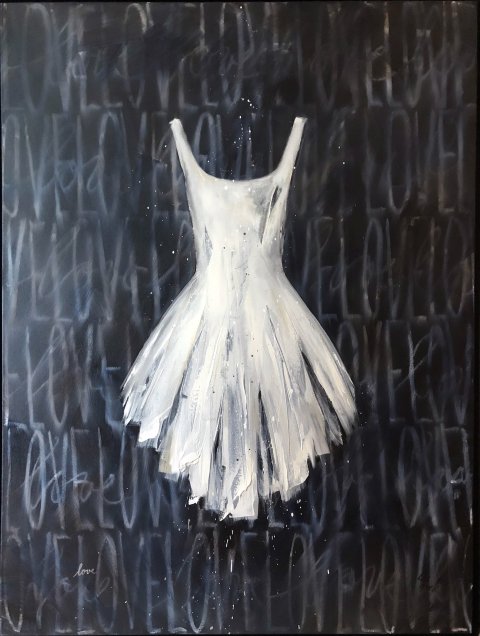White &amp; Blue, "Love" by  Marketa Sivek