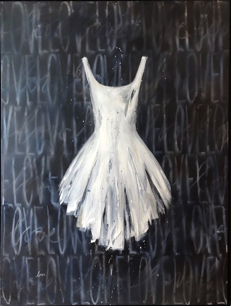 White &amp; Blue, "Love" by  Marketa Sivek