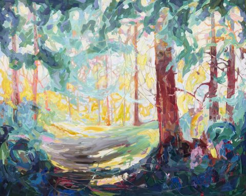 Oasis In The Woods by Teresa Smith