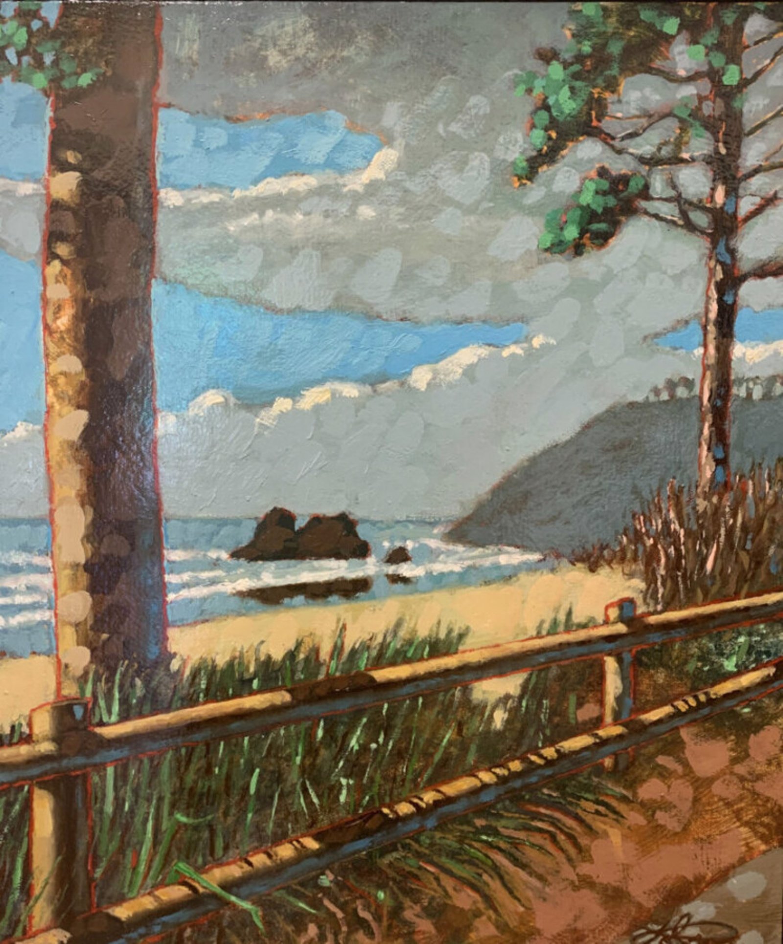 Manzanita Beach by Paul Polson by Paul Polson