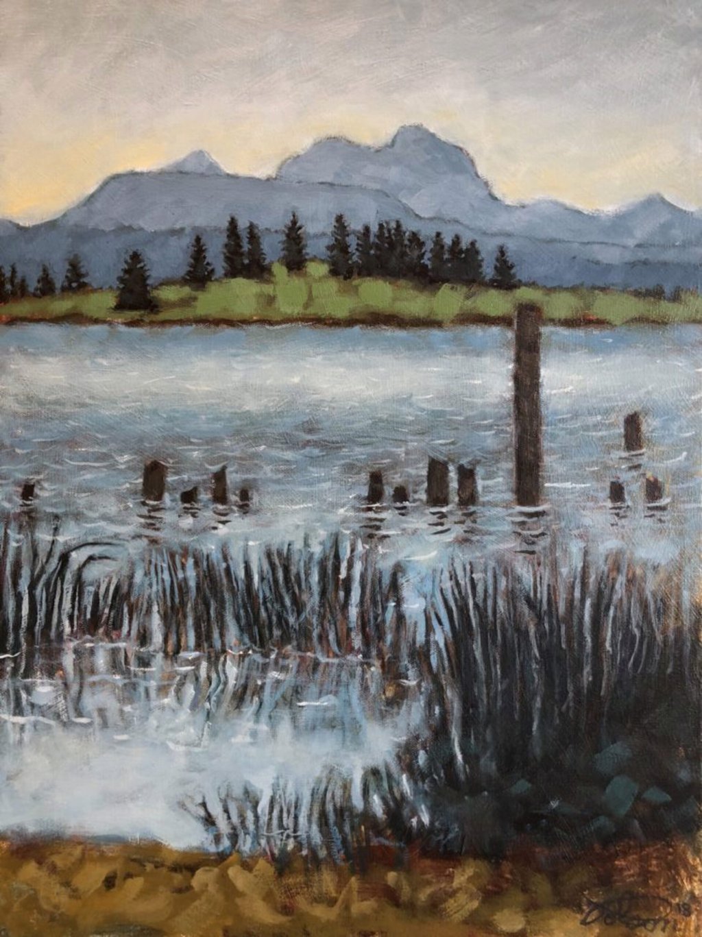 Saddle Mountain by Paul Polson by Paul Polson