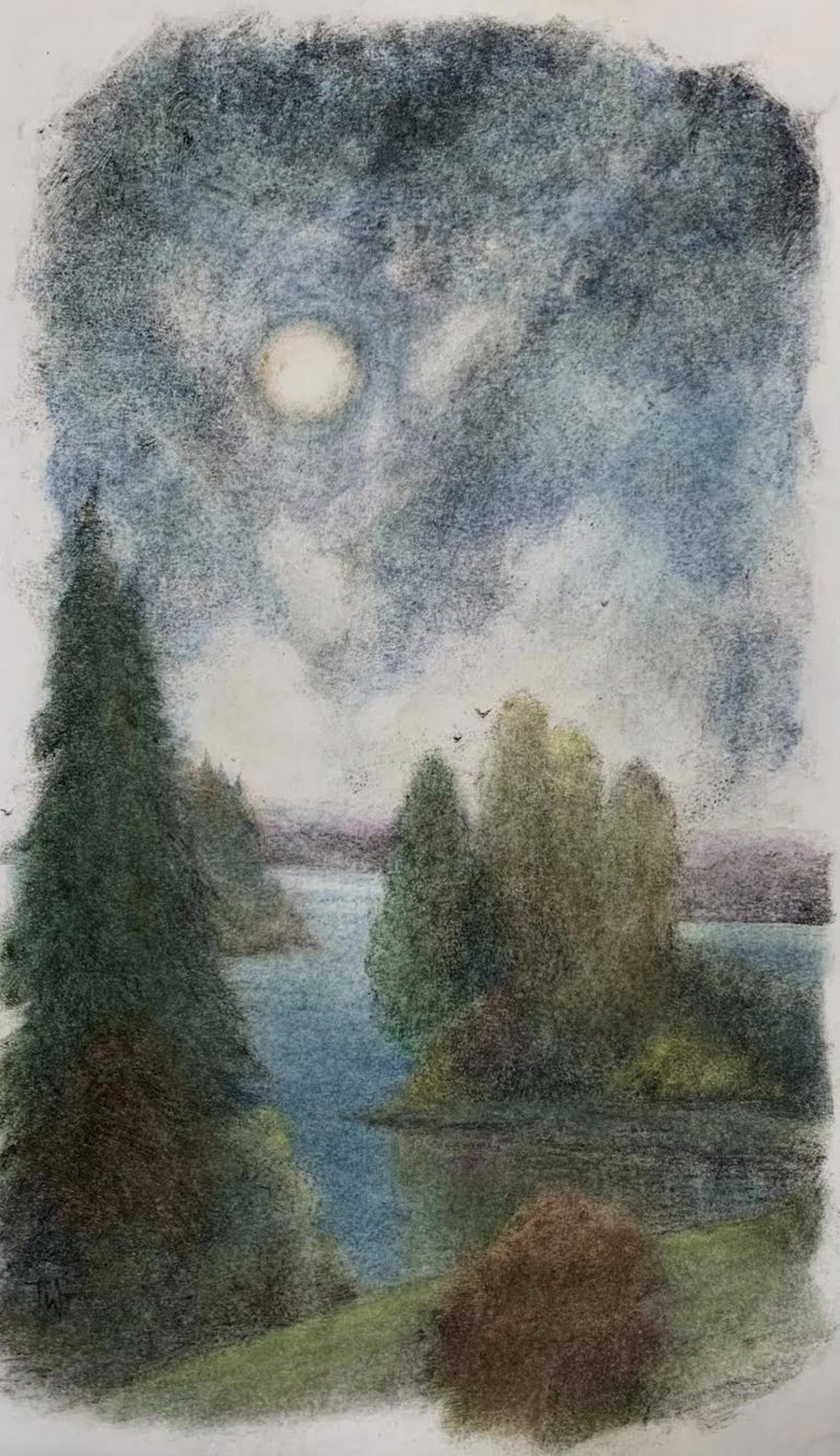 Moon On The Rise by Pamela Wachtler