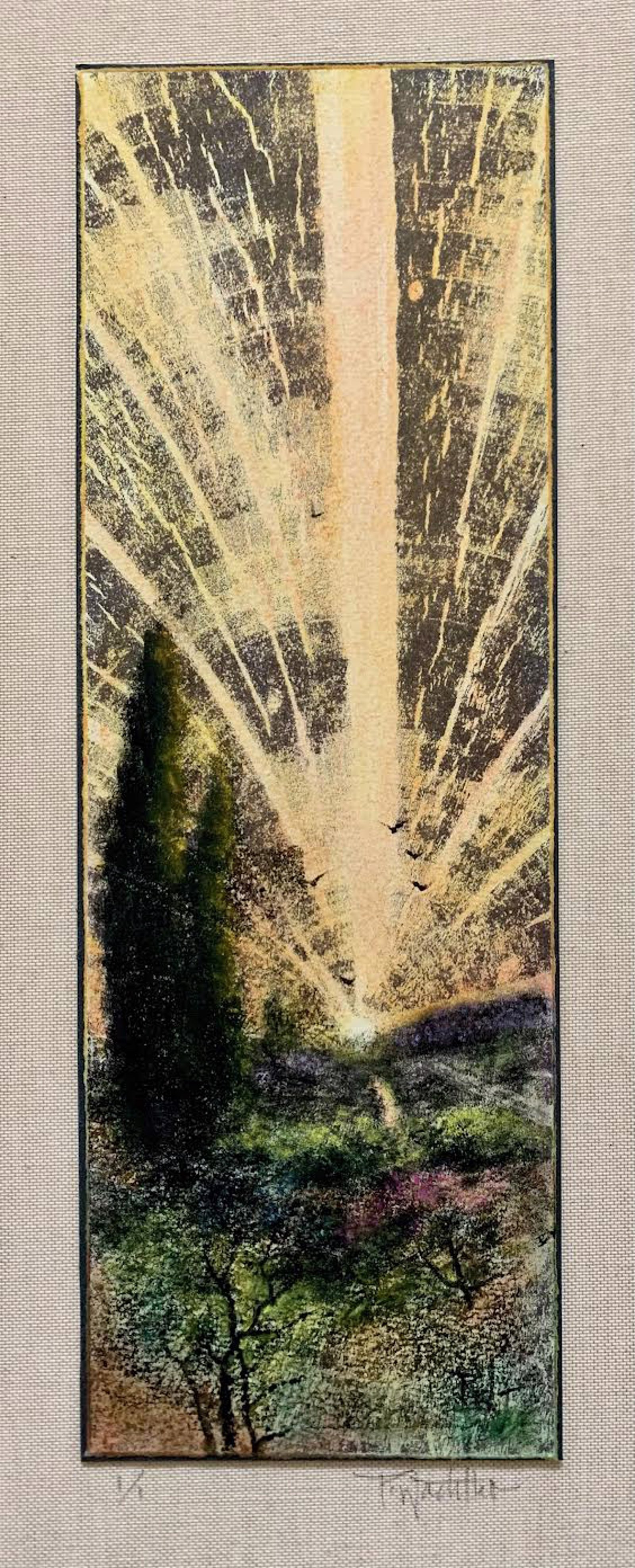 Sun Coming Up by Pamela Wachtler by Pamela Wachtler