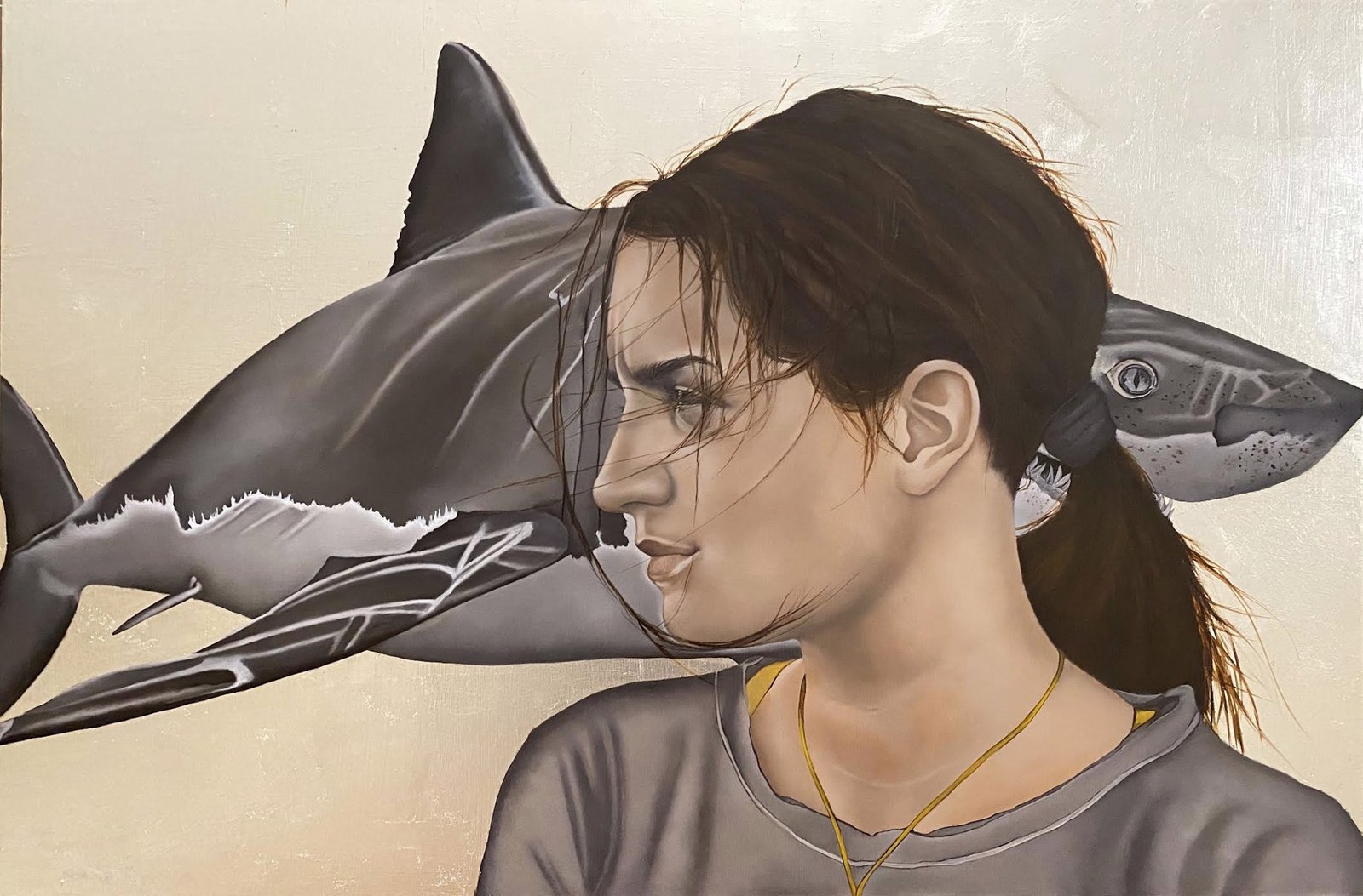 Like A Black Chip Out Of The Water by Robin Jones