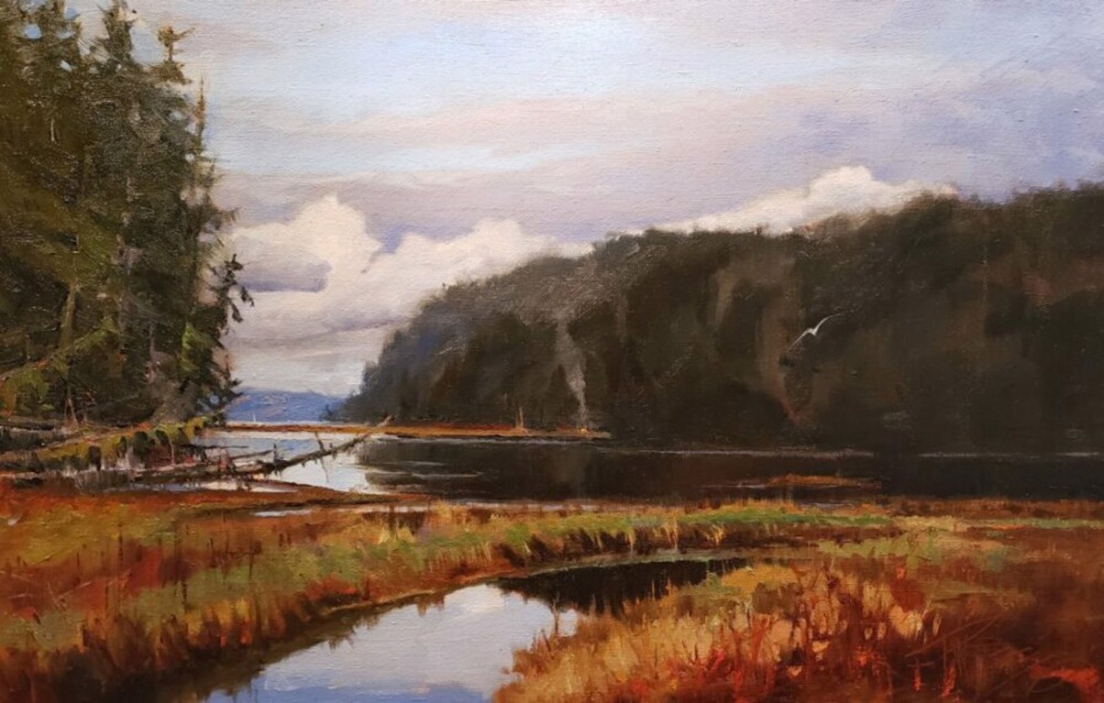 Fish Camp on Stavis Bay by Robin Paul Weiss by Robin Weiss