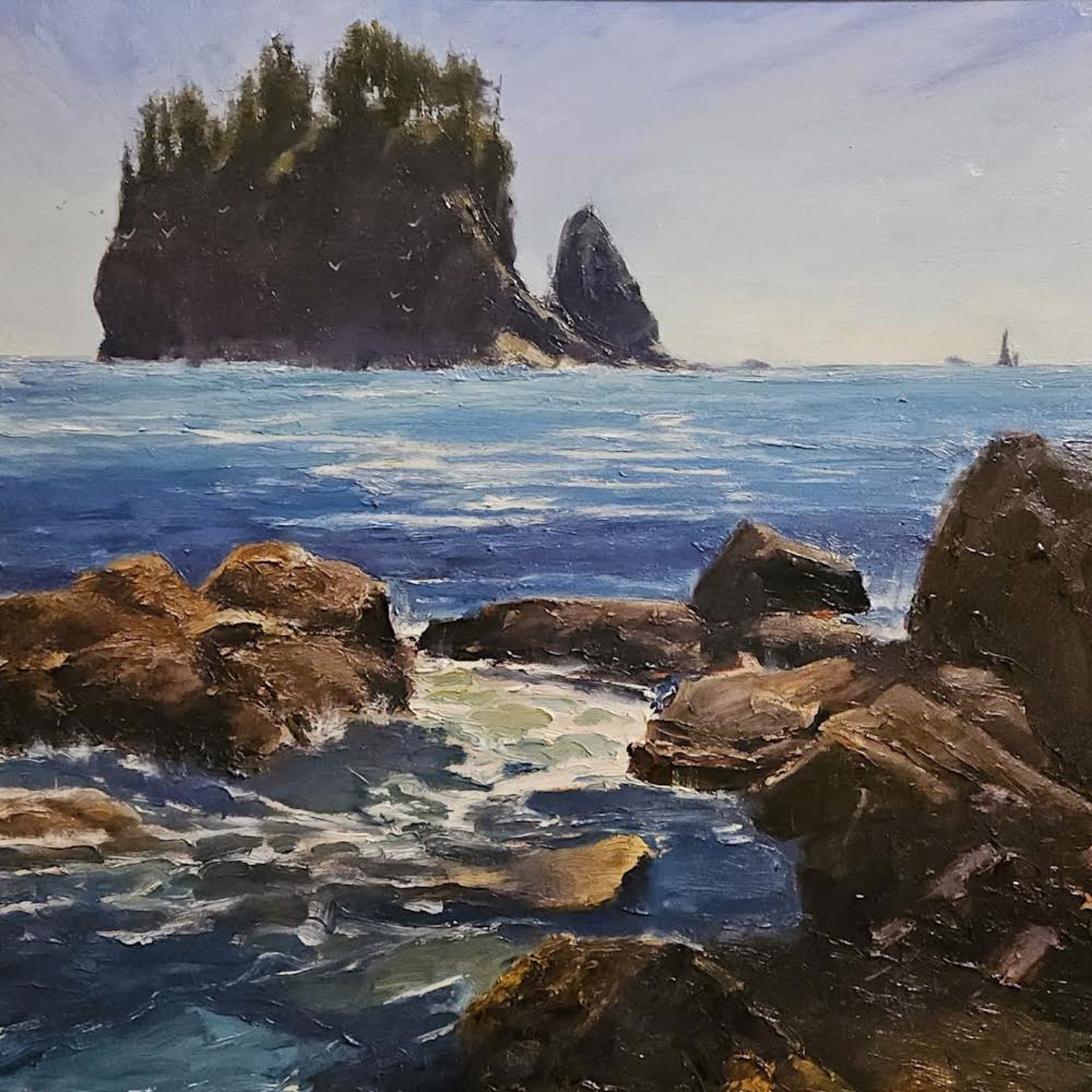 The Pacific Coast La Push by Robin Paul Weiss by Robin Weiss