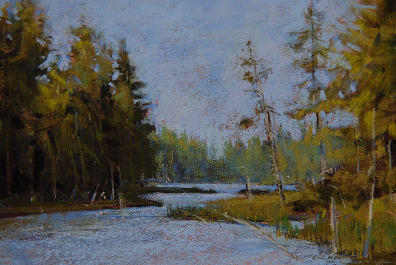 Spring Pond, 2024 by Randena Walsh by Randena Walsh