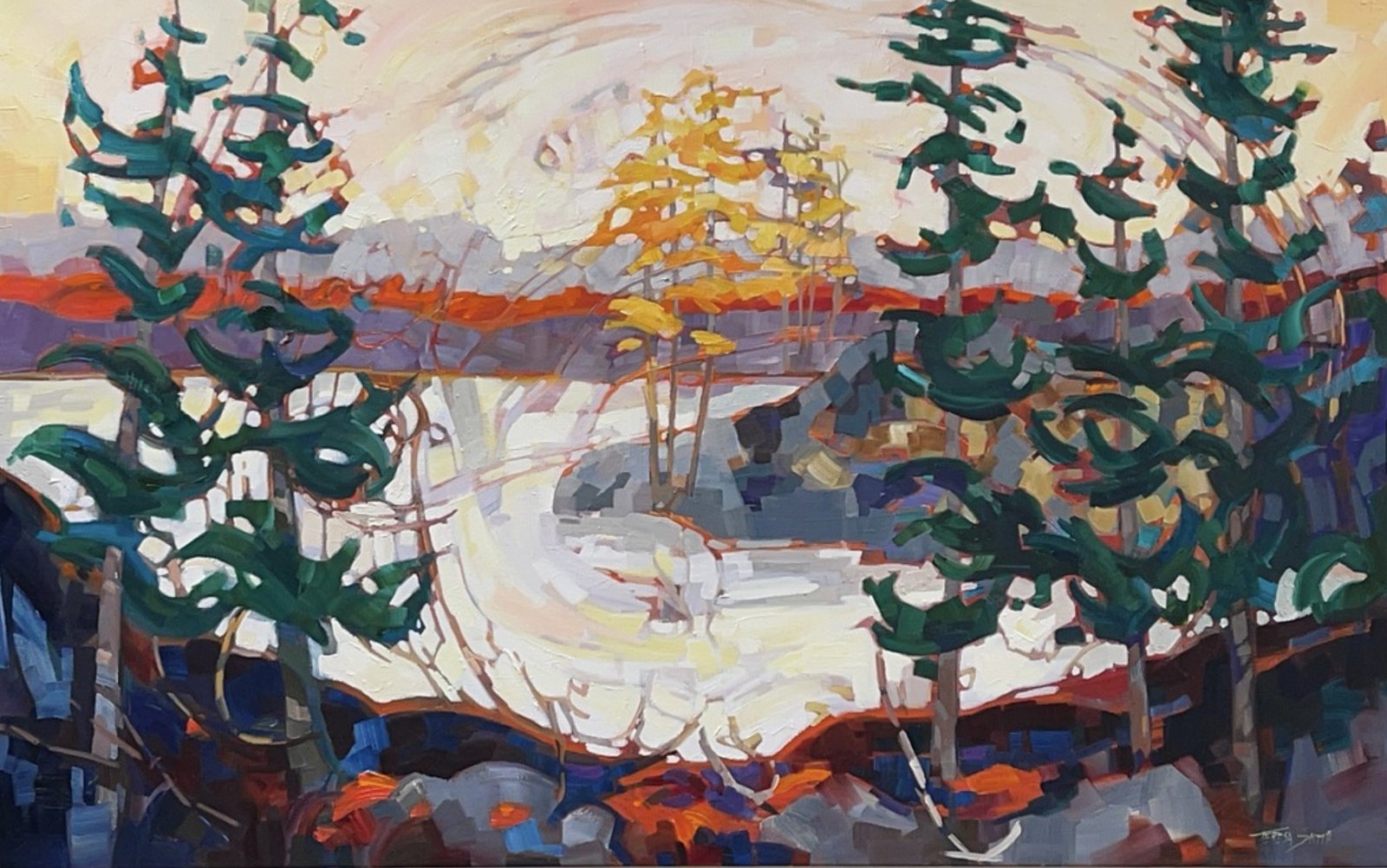 Winter Colors by Teresa Smith by Teresa Smith