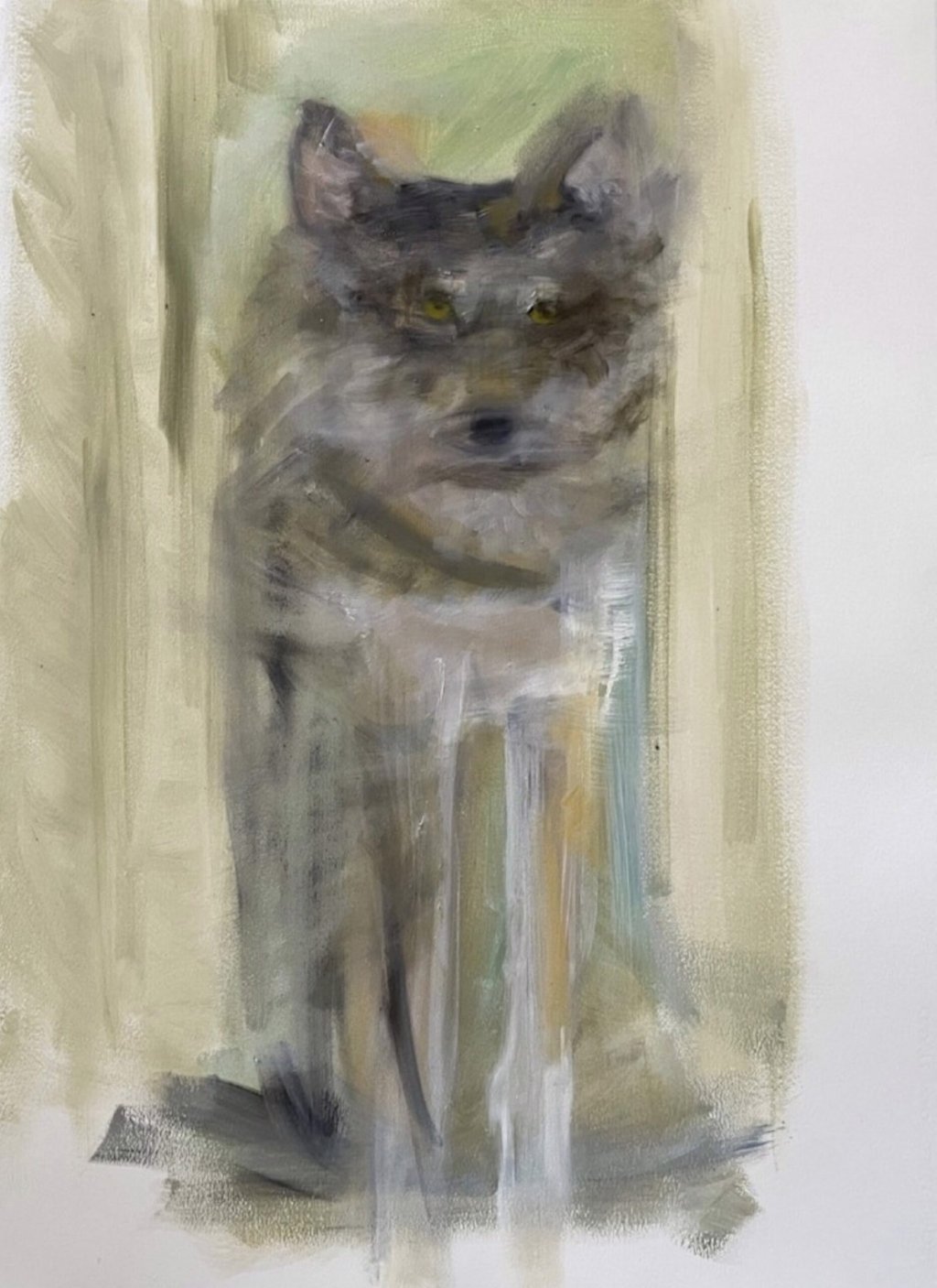 Wolf III by Theresa Gray by Theresa Gray