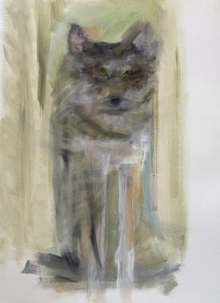 Wolf III by Theresa Gray