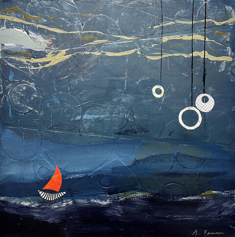There’s No Sun Up In The Sky by Amy Ferron