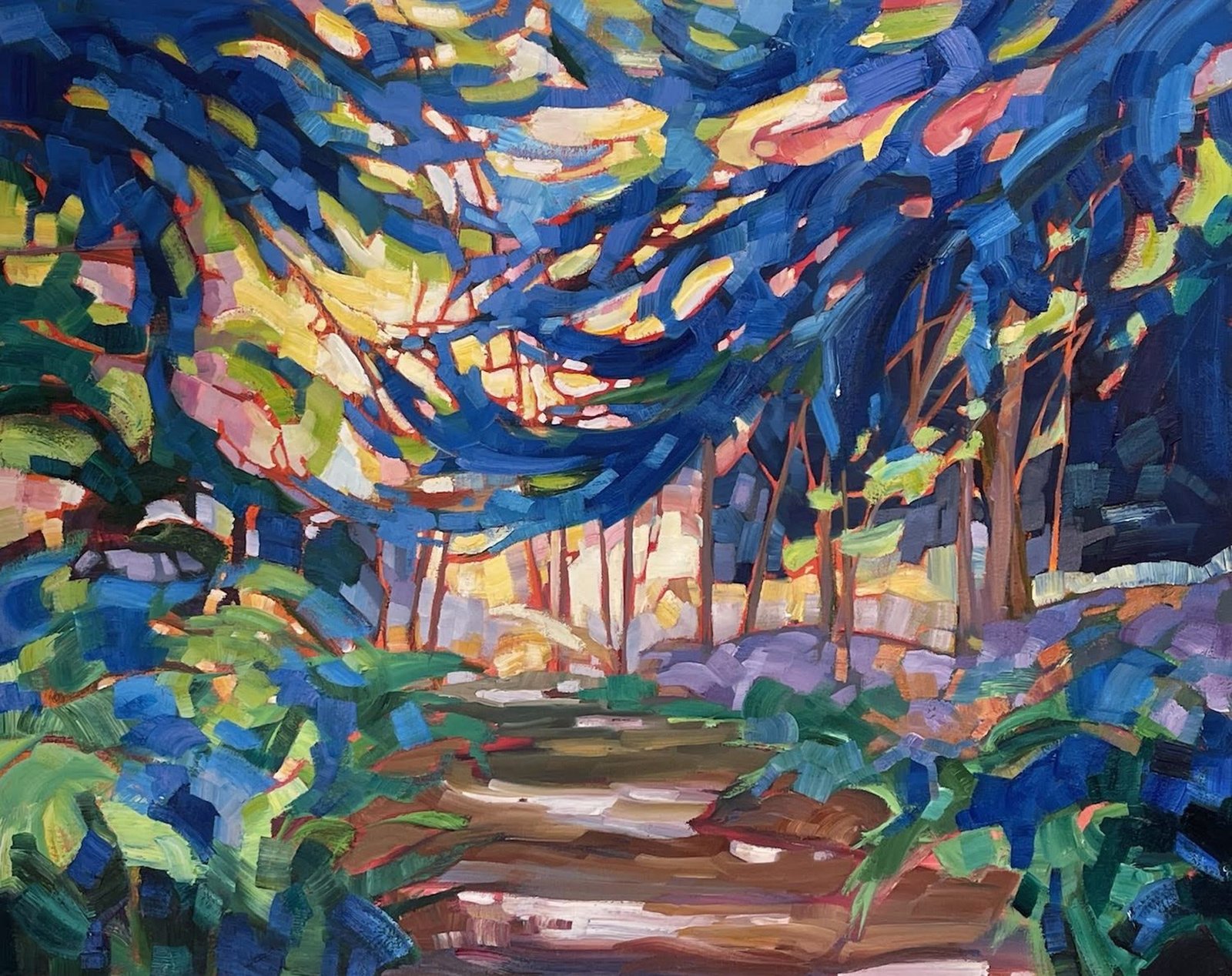 Forest Hike by Teresa Smith by Teresa Smith