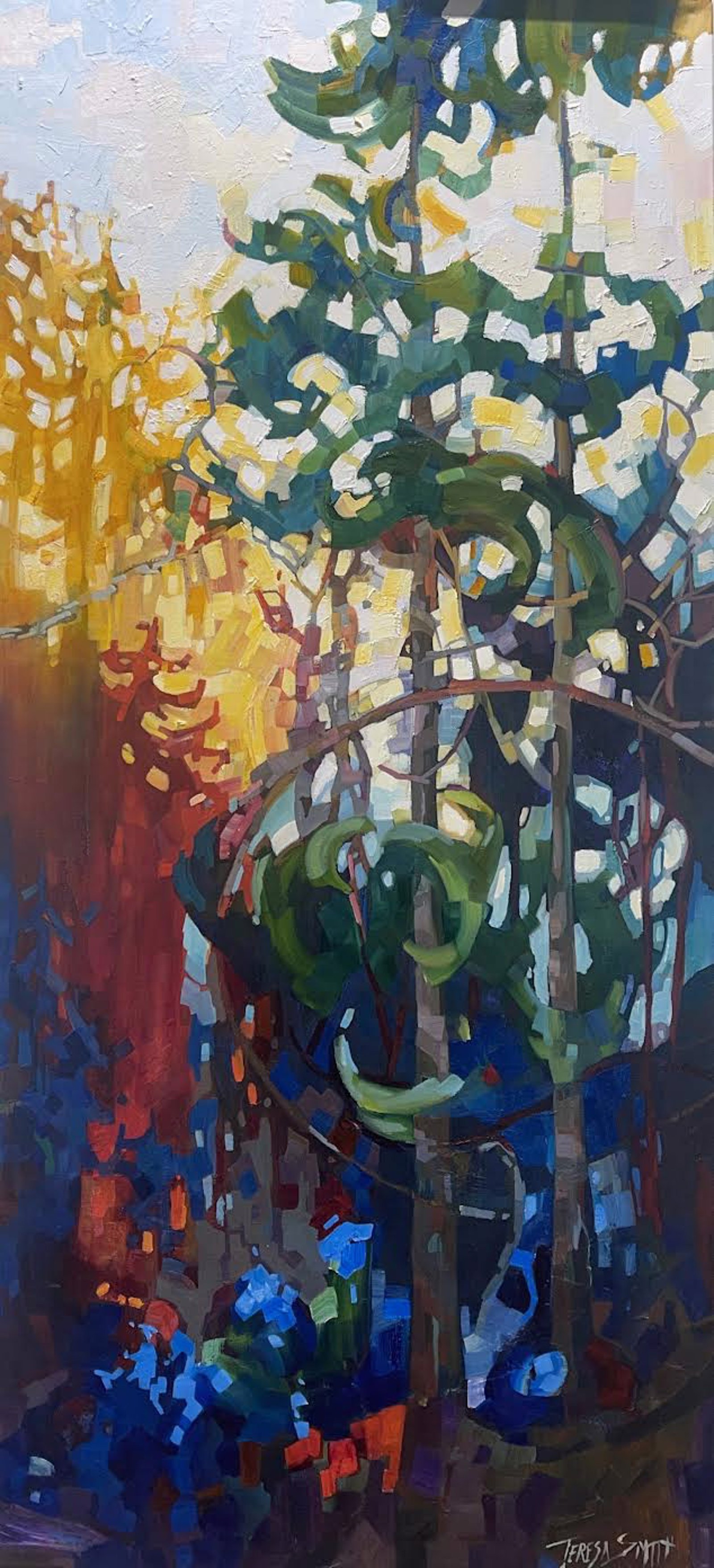 Mountainside by Teresa Smith by Teresa Smith