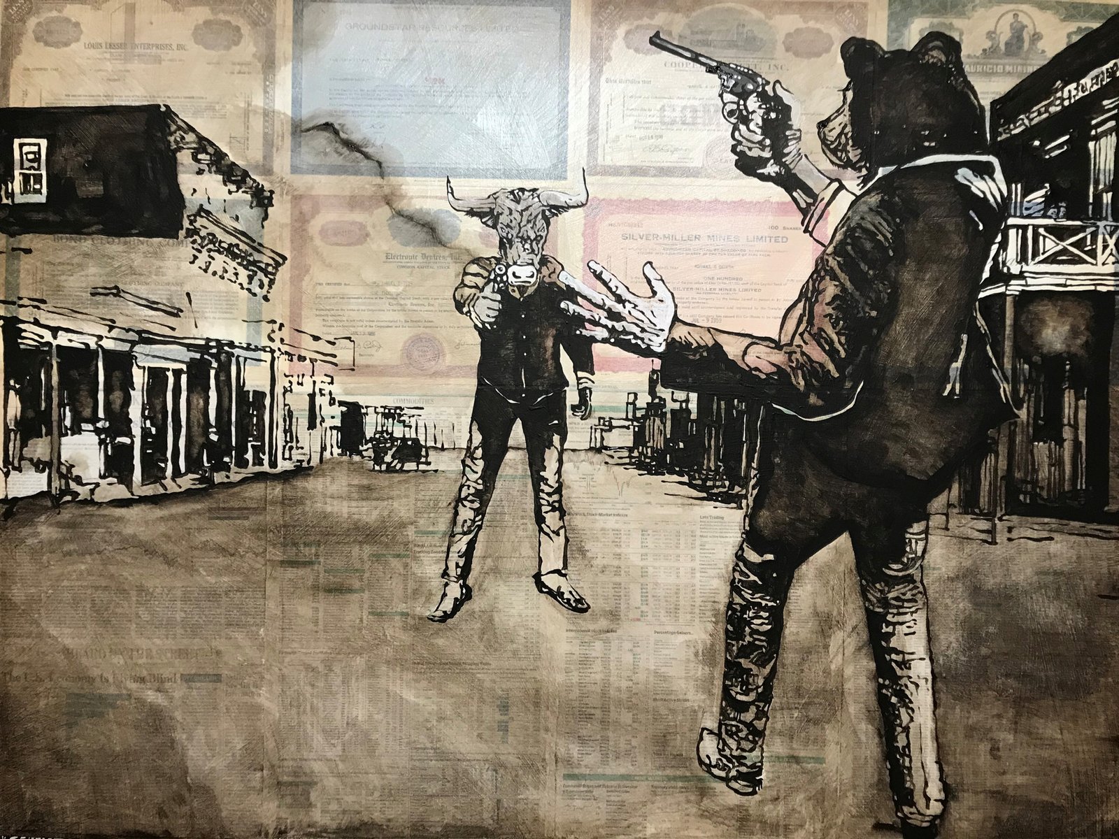 Steet Fight by Will Armstrong by Will Armstrong